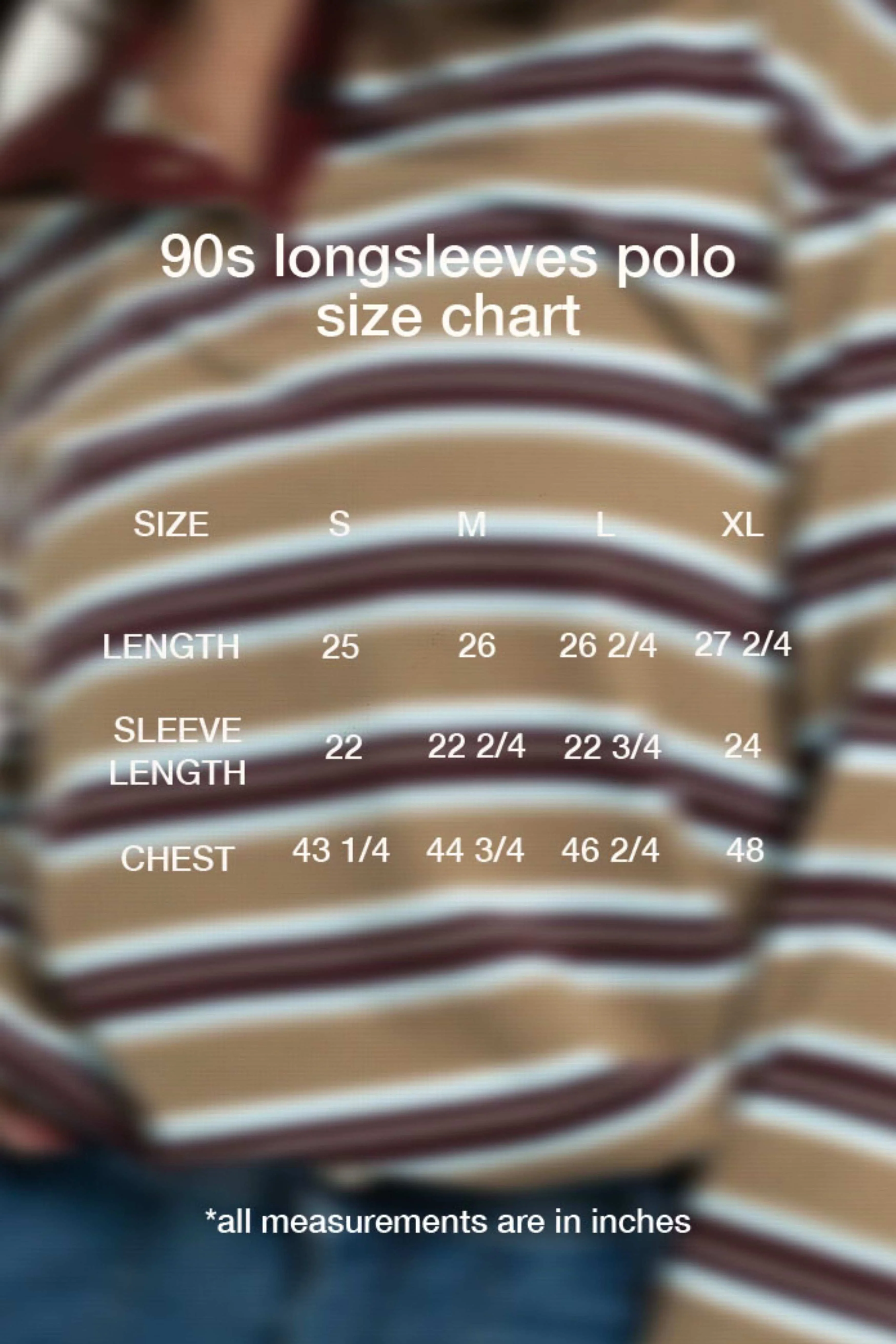 90s Longsleeves Polo in Terracotta - Image 8