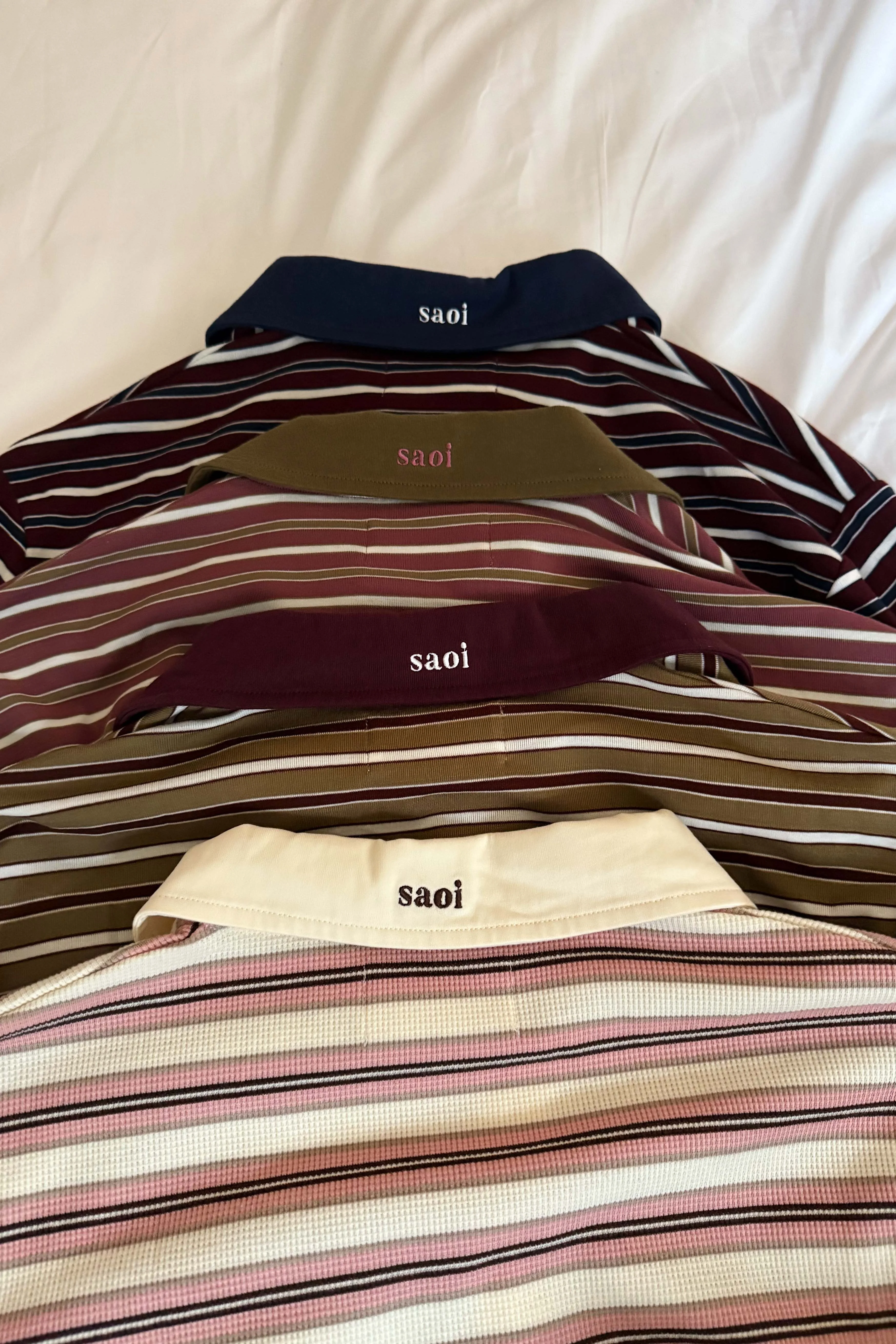 90s Longsleeves Polo in Yankees Blue - Image 6