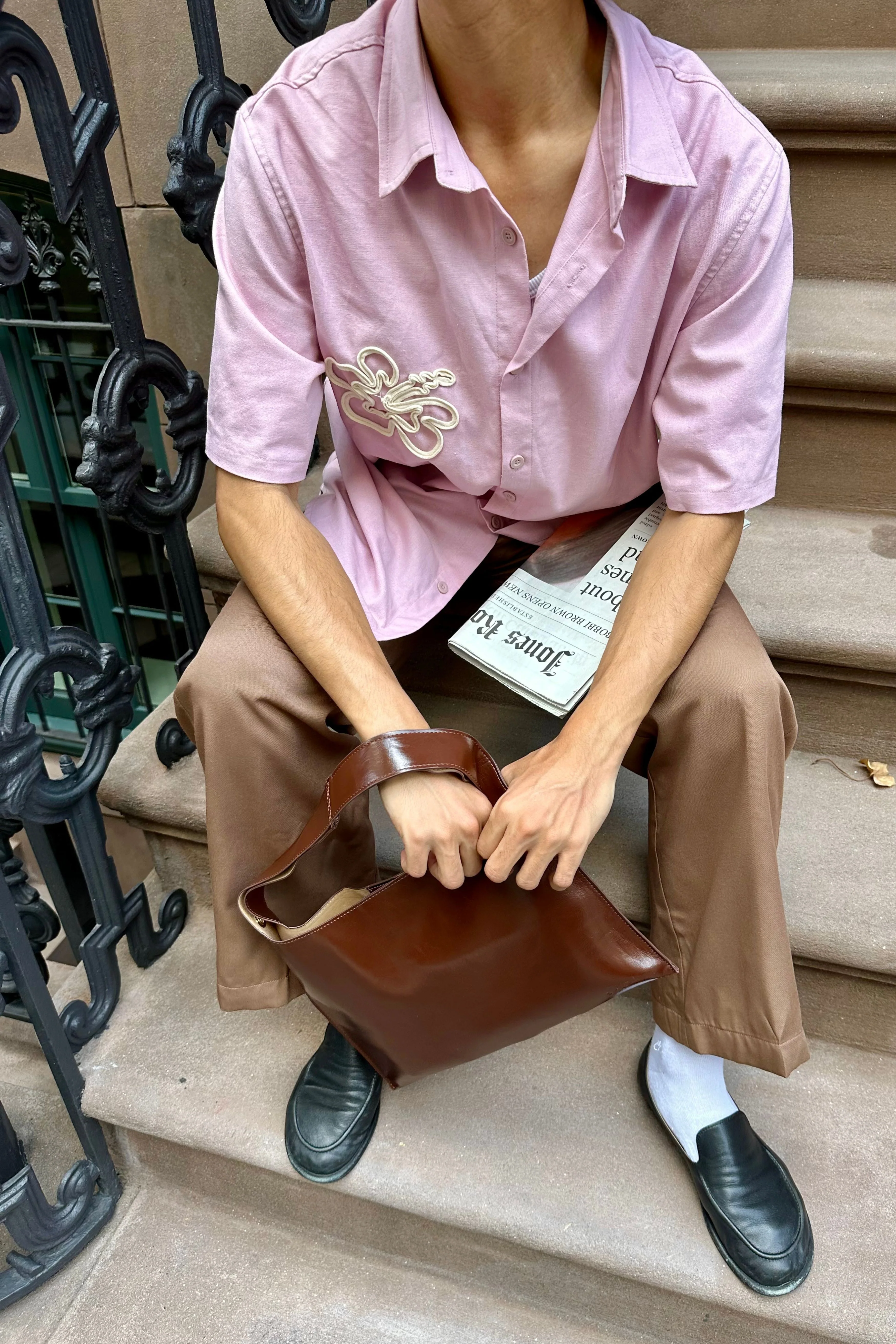 Aidan Shirt in Pink - Image 2
