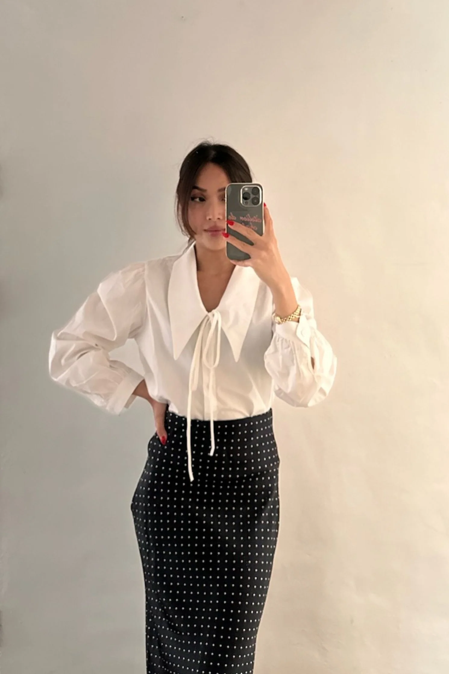 Anna Top in White - Image 7