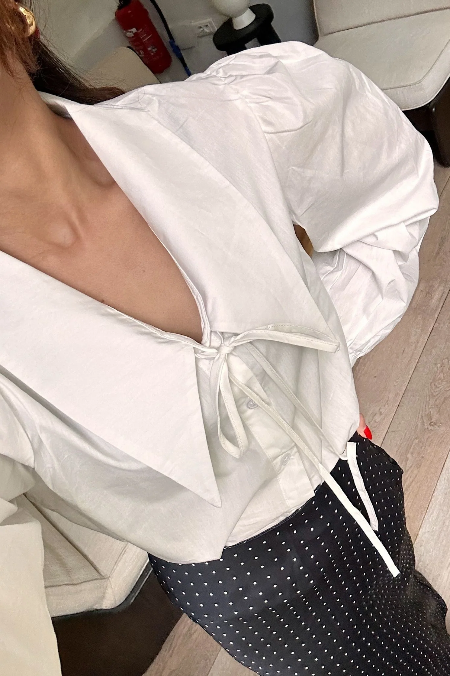 Anna Top in White - Image 8