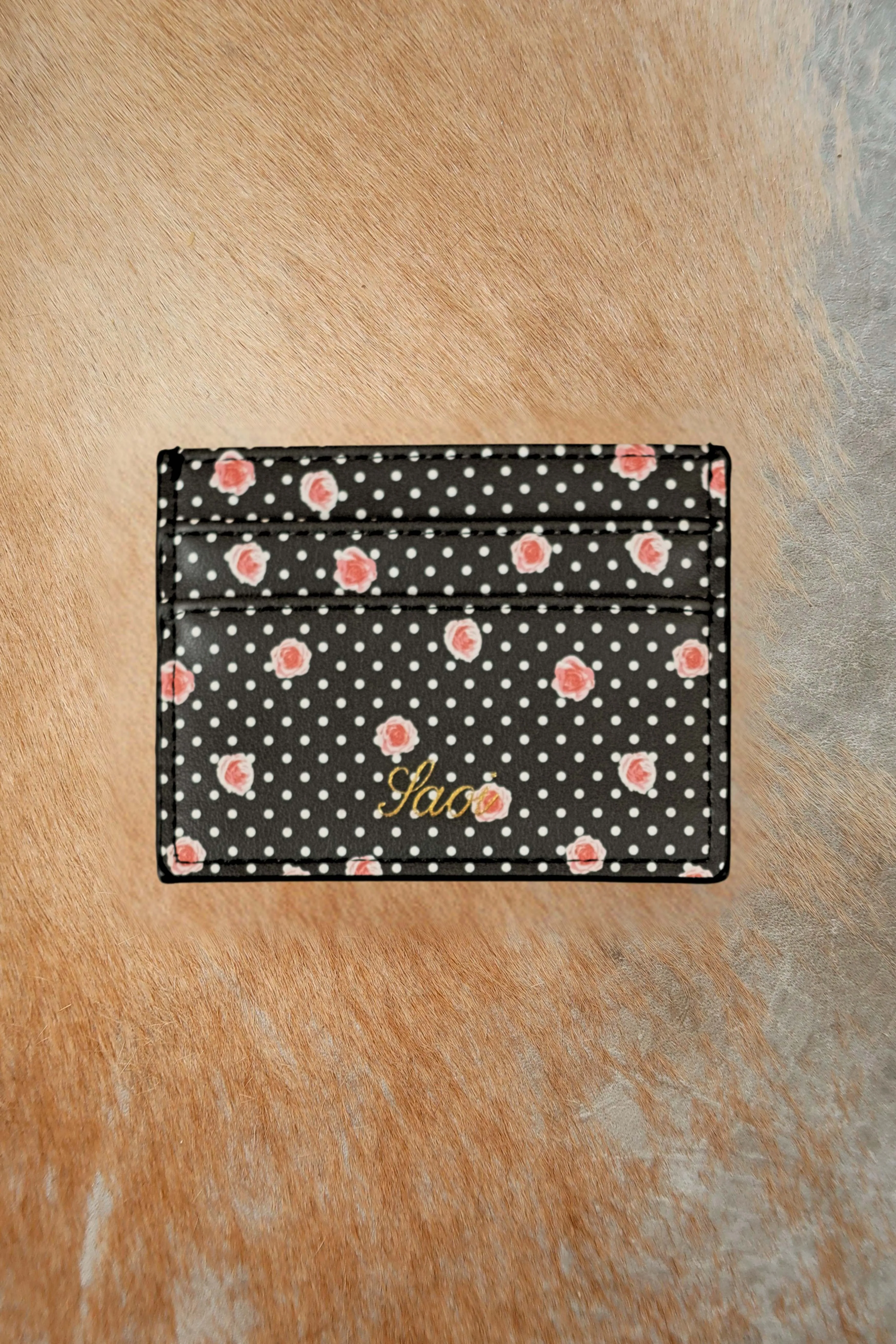 Card Holder in Beverly Polka