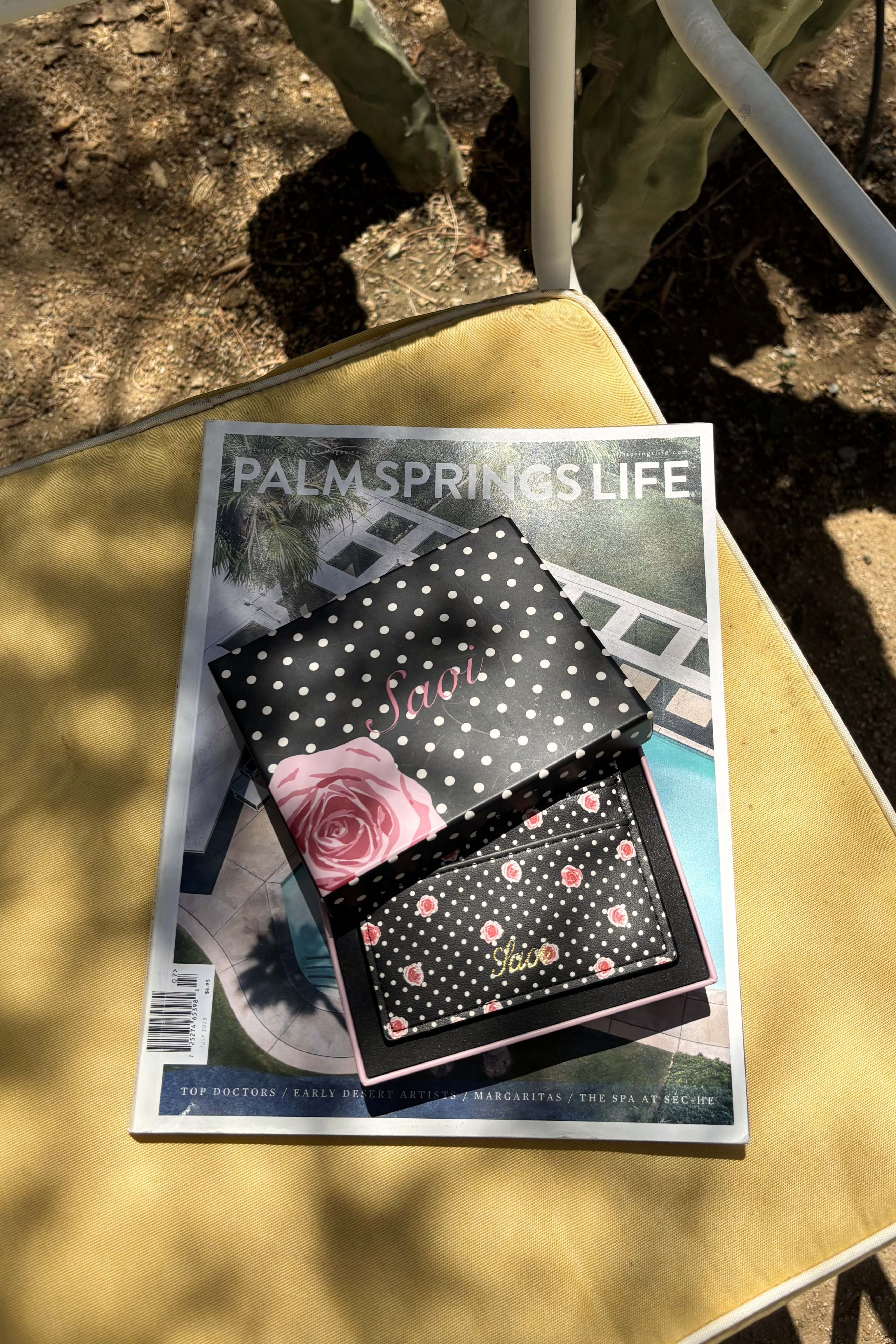 Card Holder in Beverly Polka - Image 3