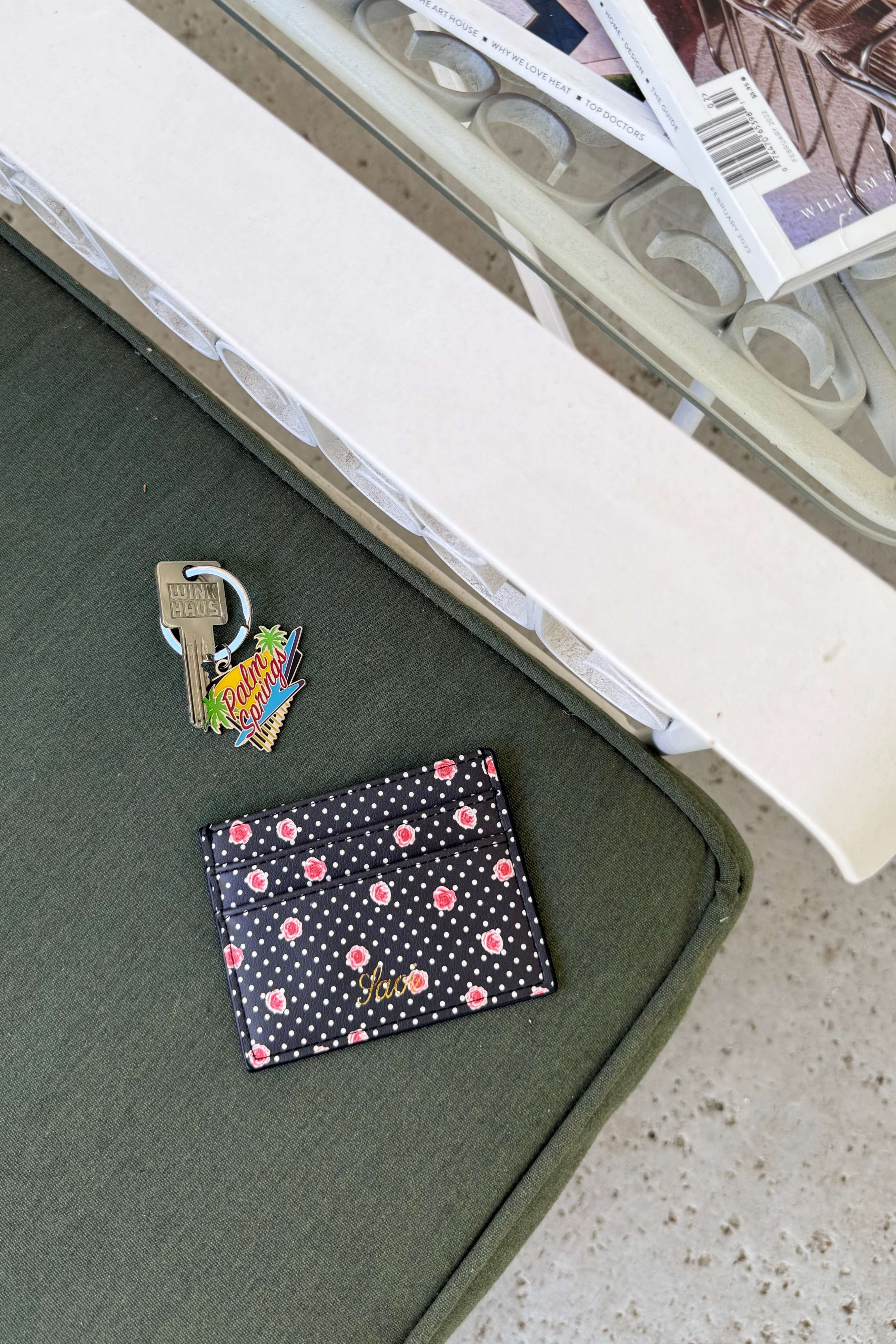 Card Holder in Beverly Polka - Image 6