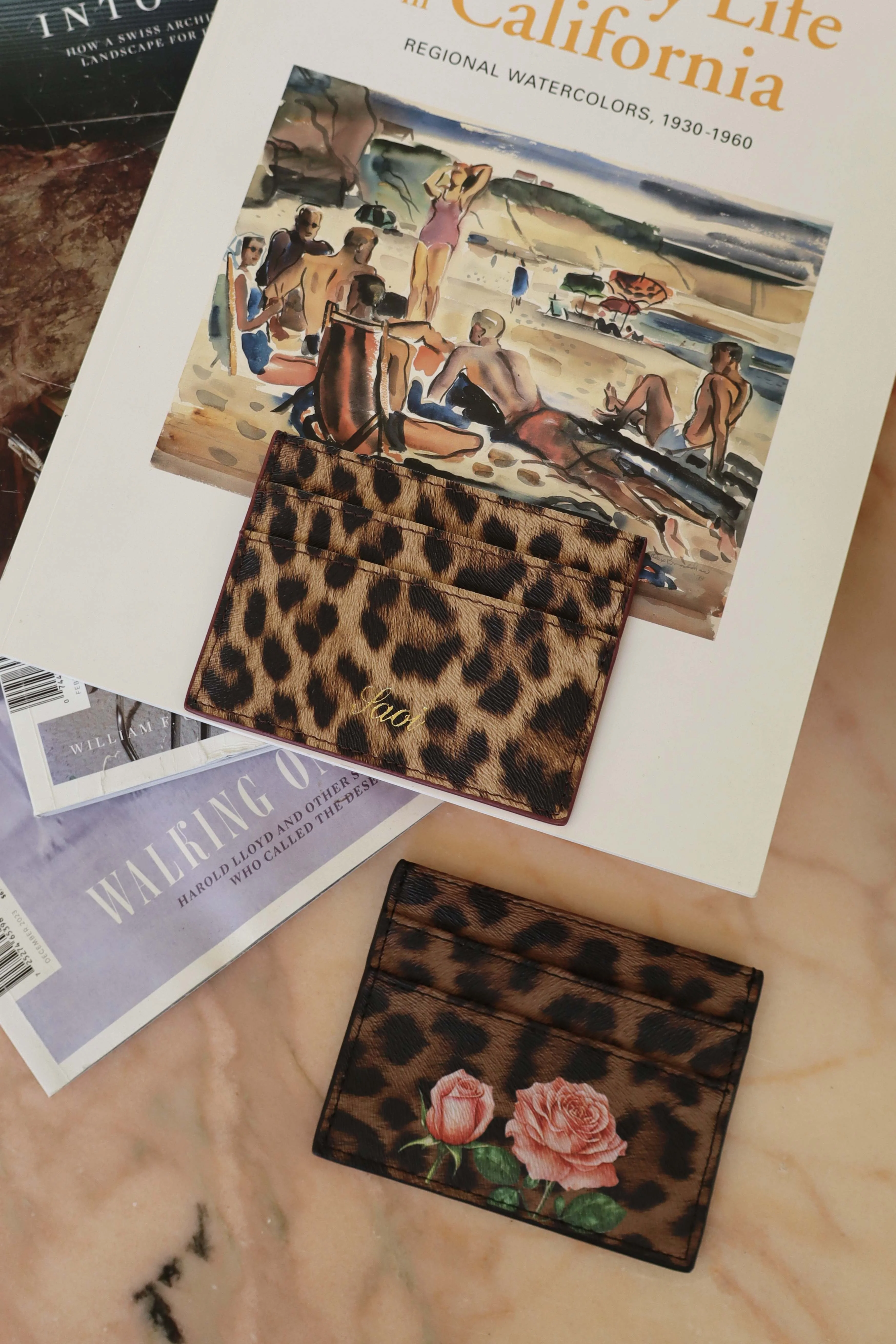Card Holder in Rosa Solange - Image 8