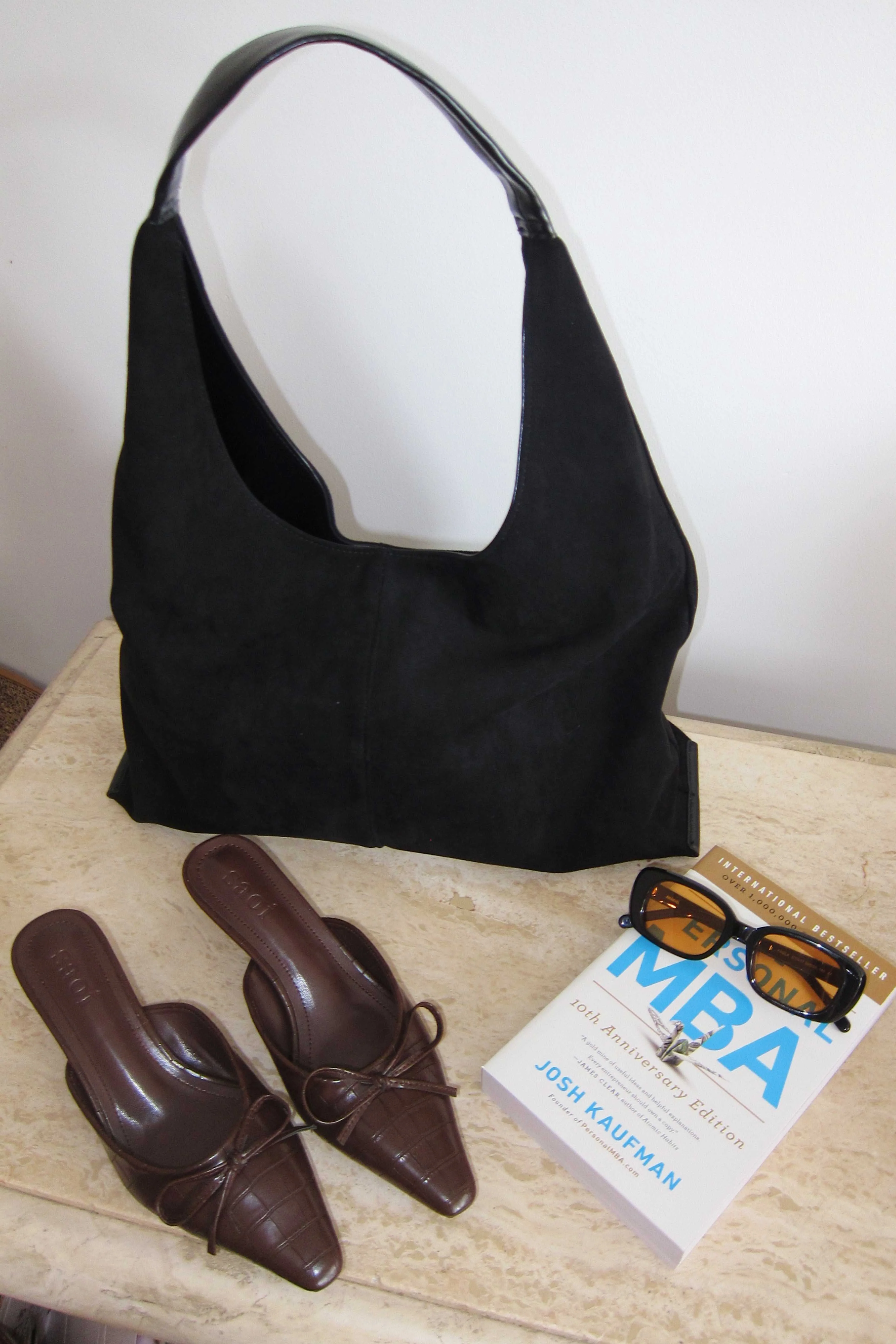 Carrie Bag in Classic Suede - Image 4