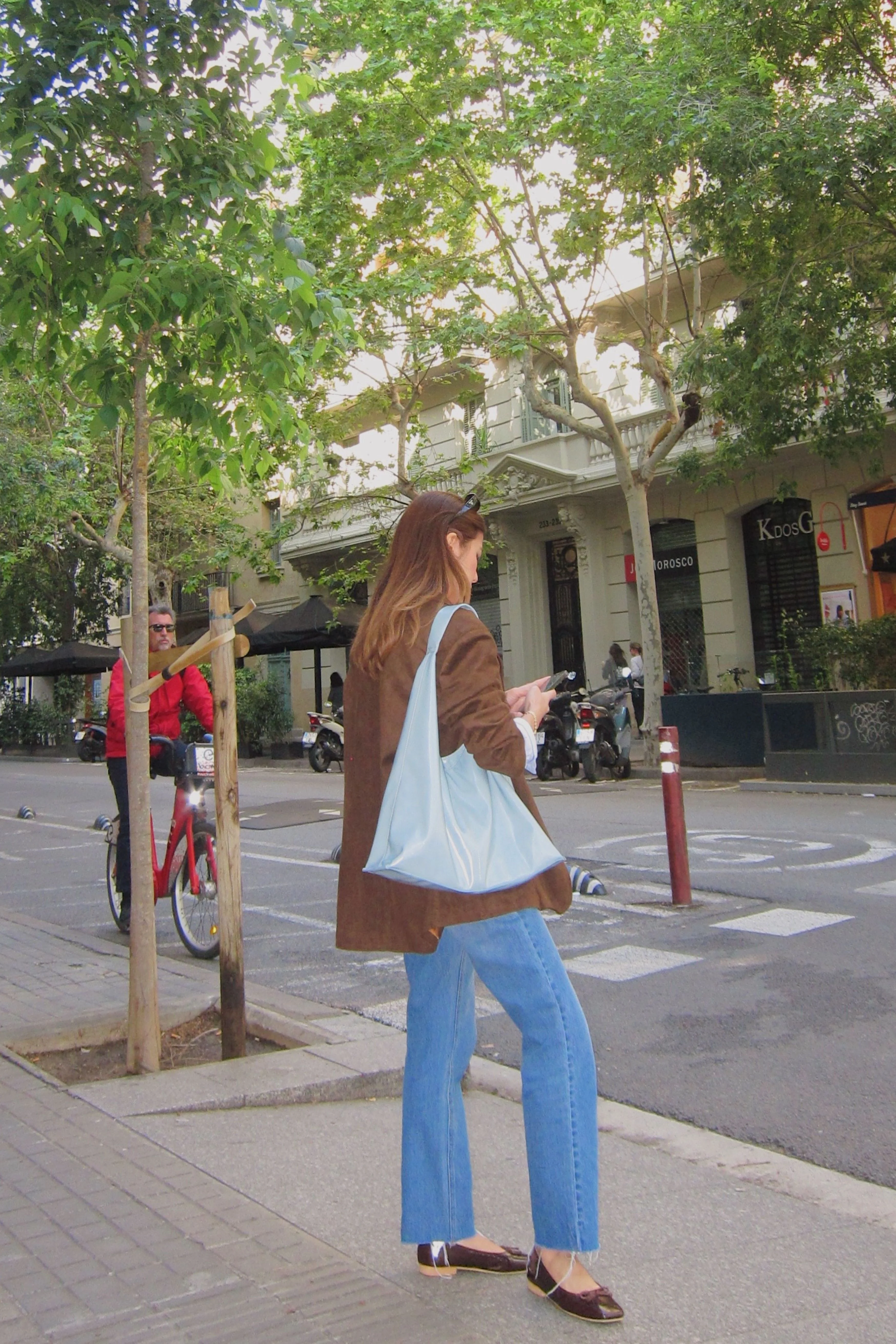Carrie Bag in Subtle Blue - Image 4
