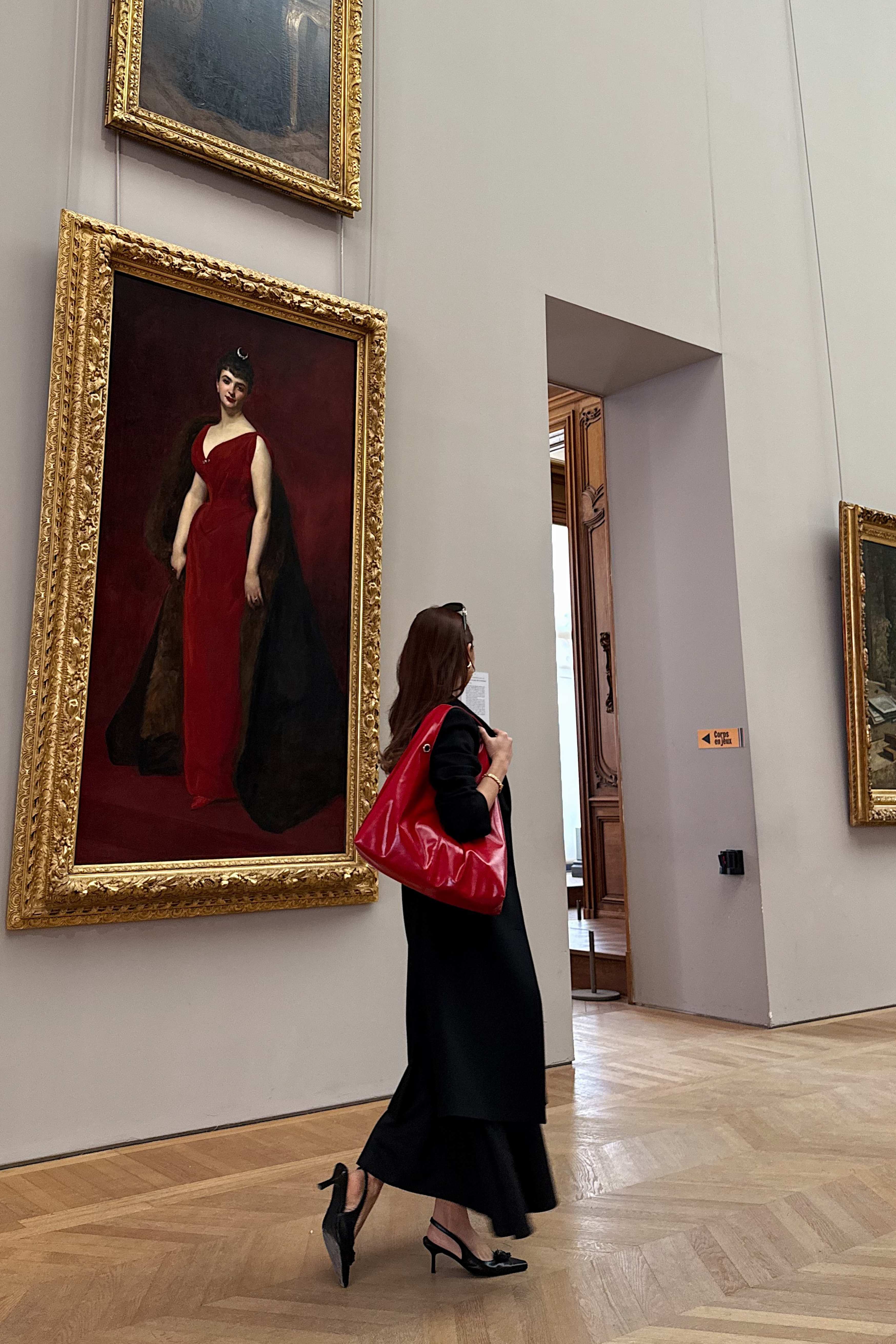 Carrie Midi in Autumn Red - Image 2