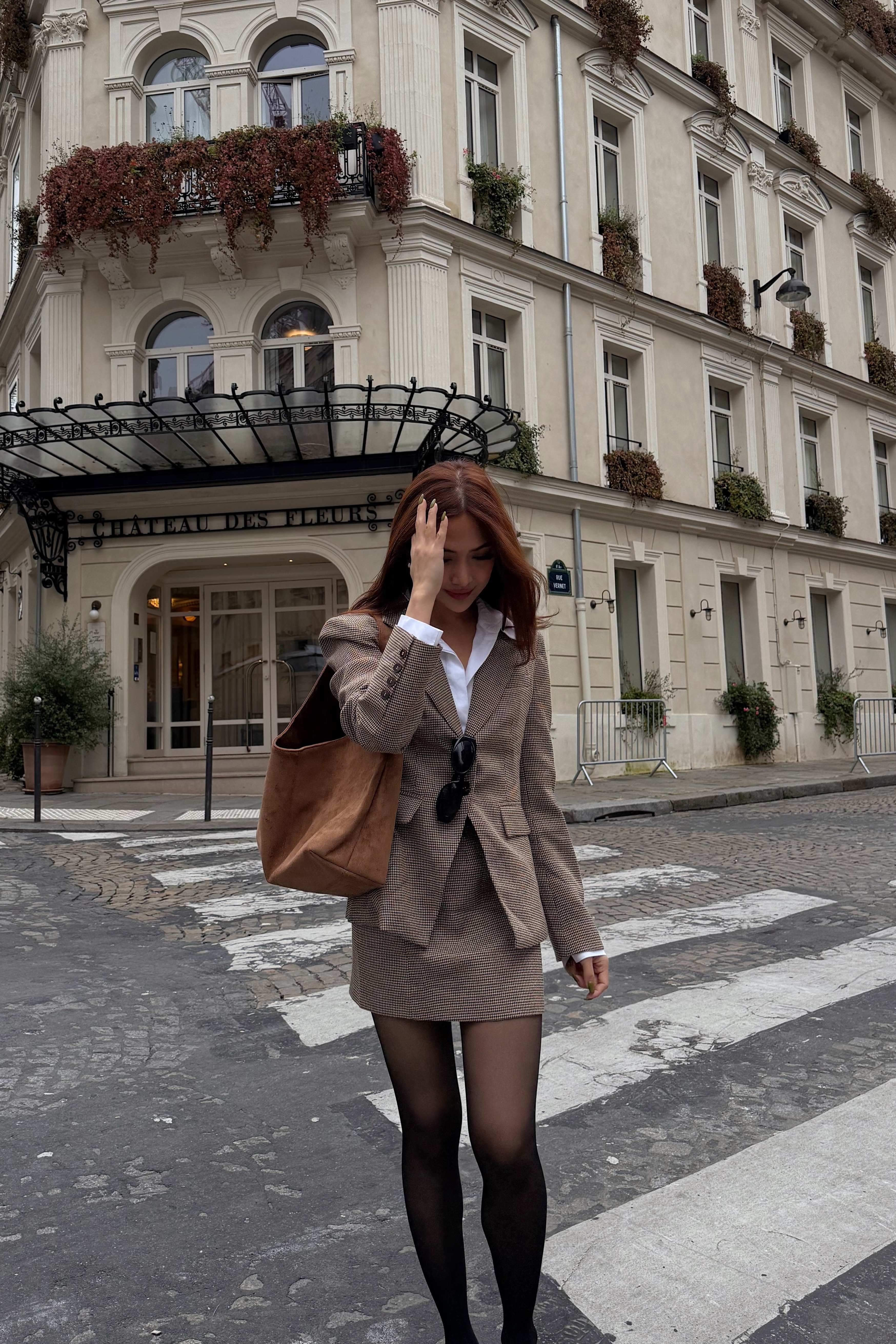 Carrie Midi Suede in Cinnamon - Image 7