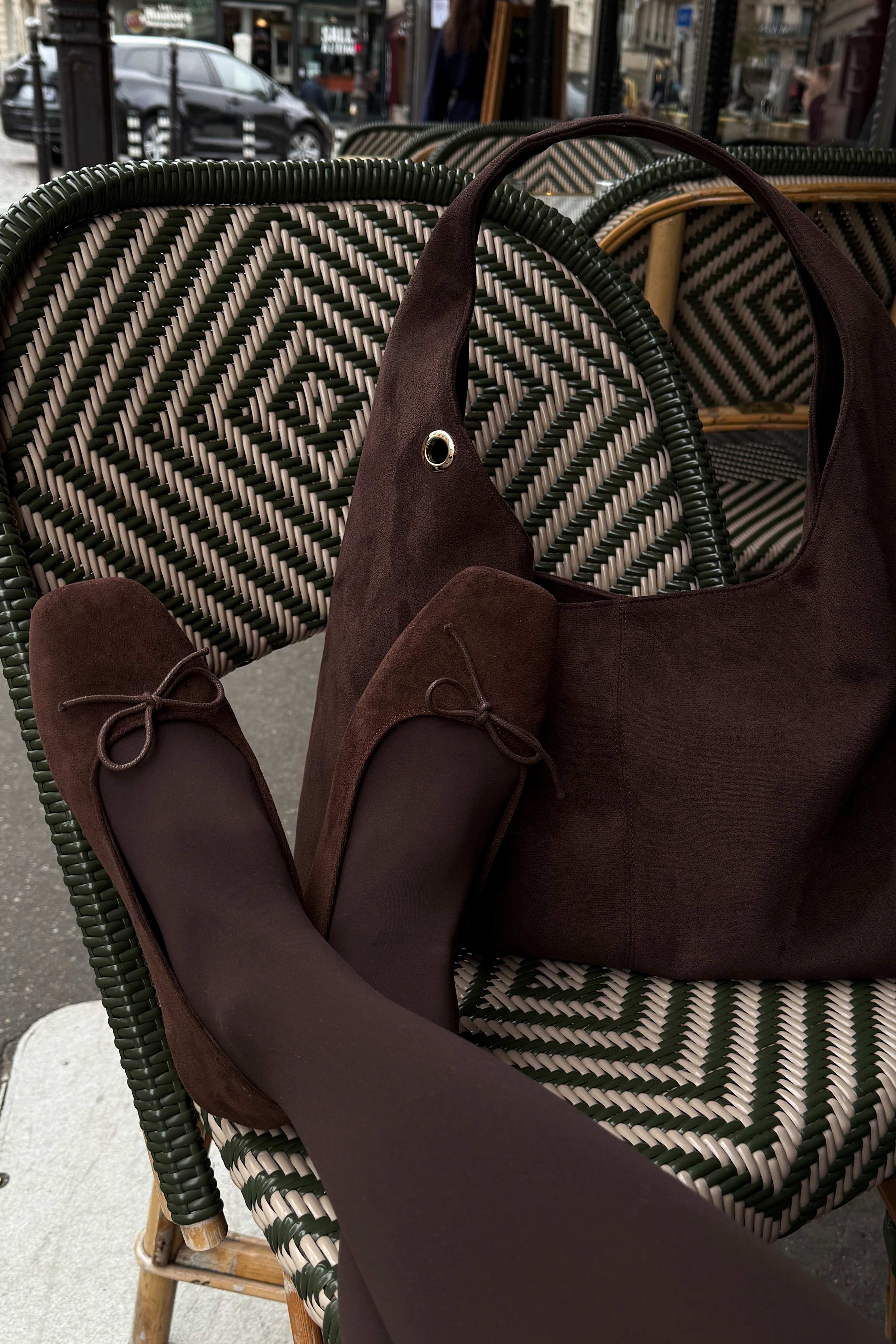 Carrie Midi Suede in Double Shot - Image 4