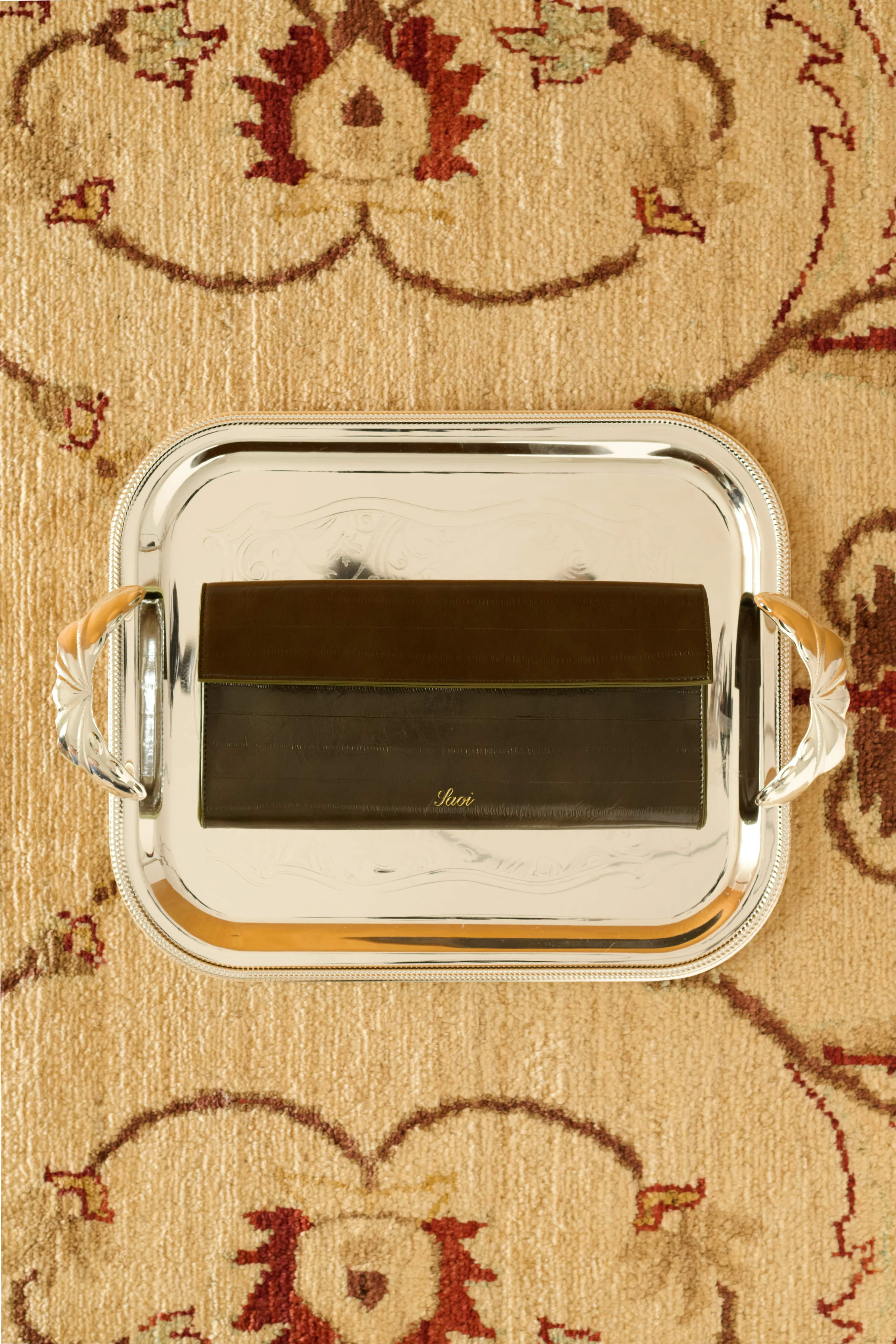 Rama Clutch in Olive - Image 2