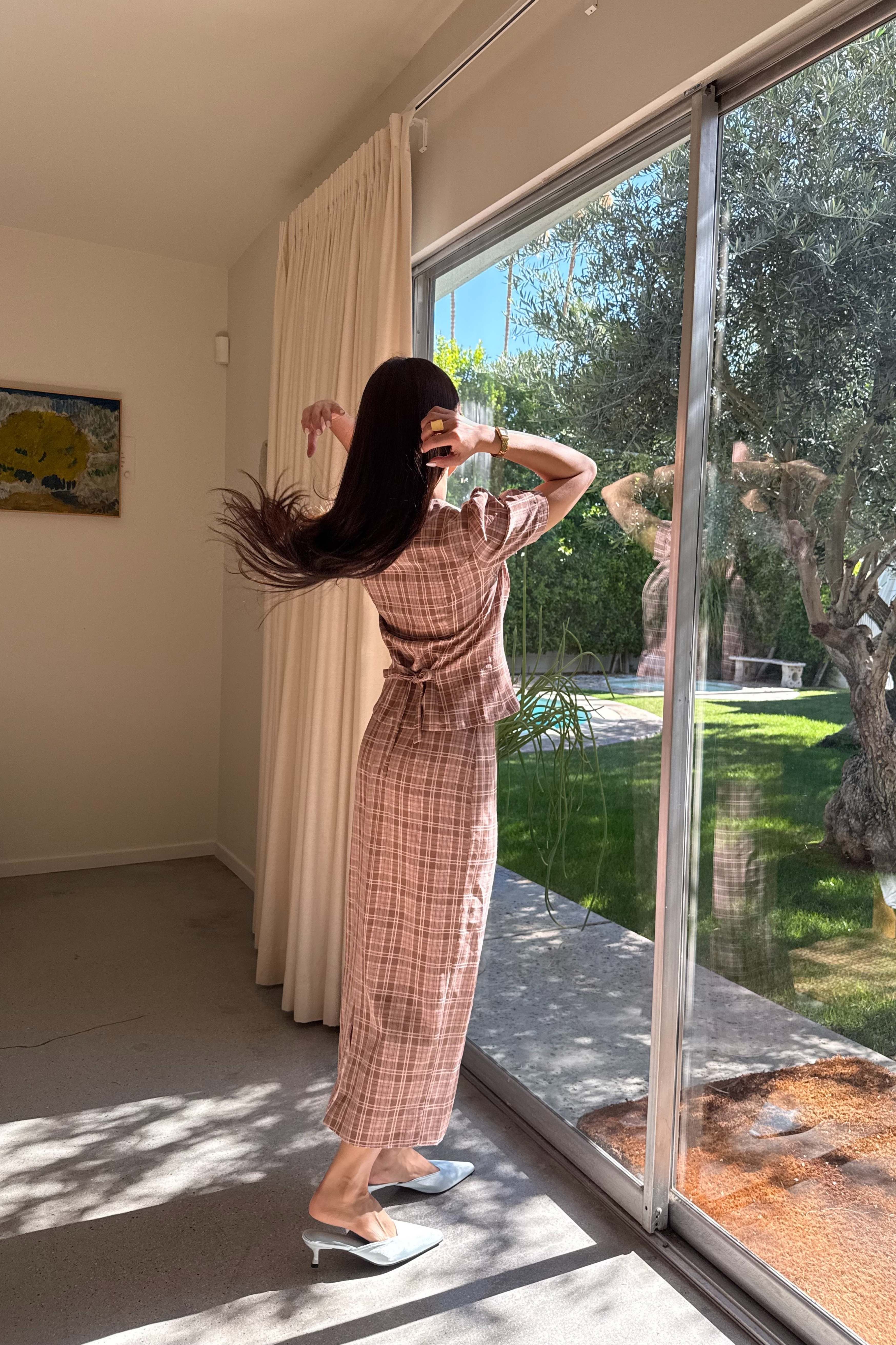 Coco Skirt in Pink Salt - Image 6