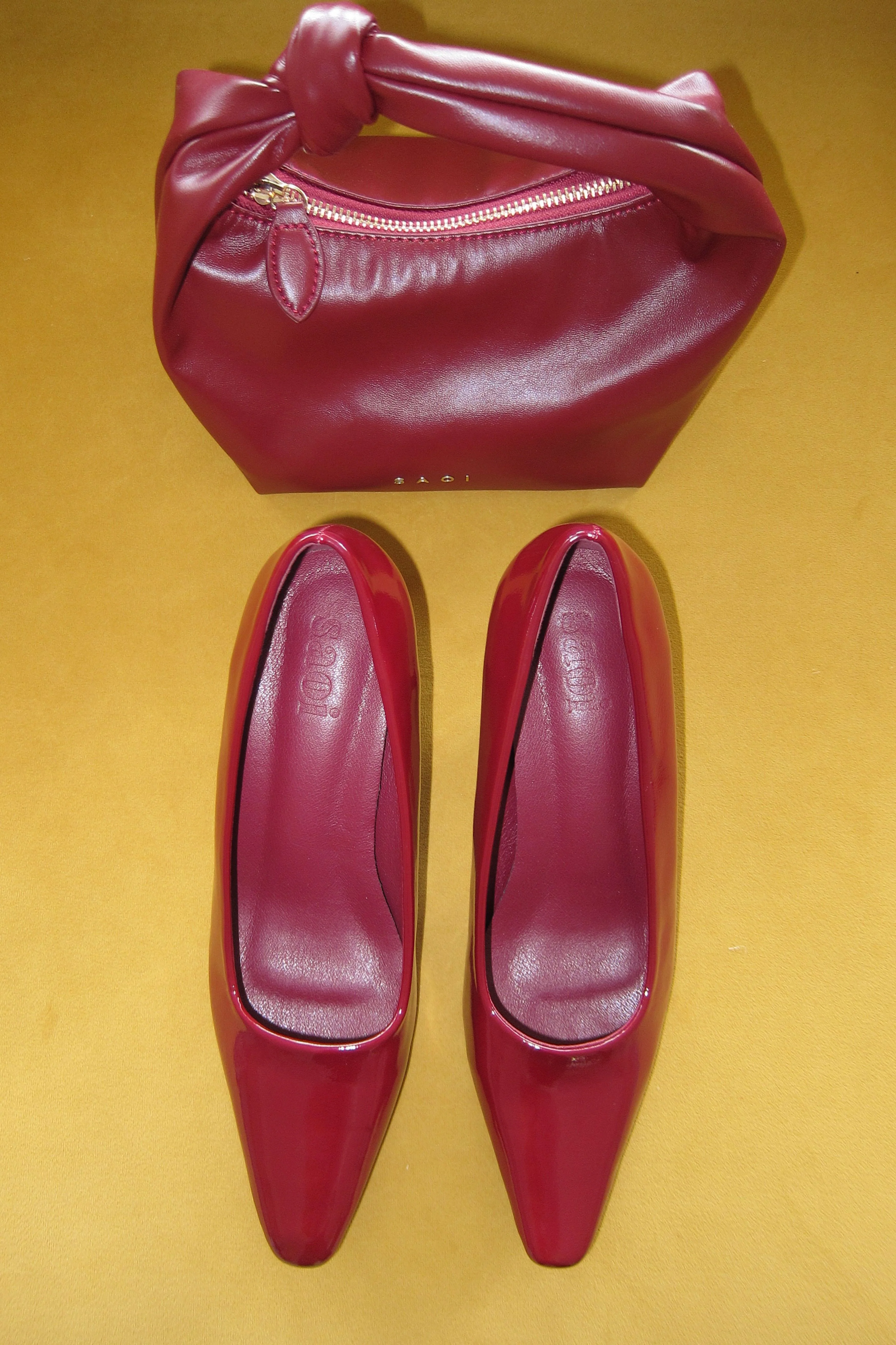 Diana Heels in Burgundy - Image 2