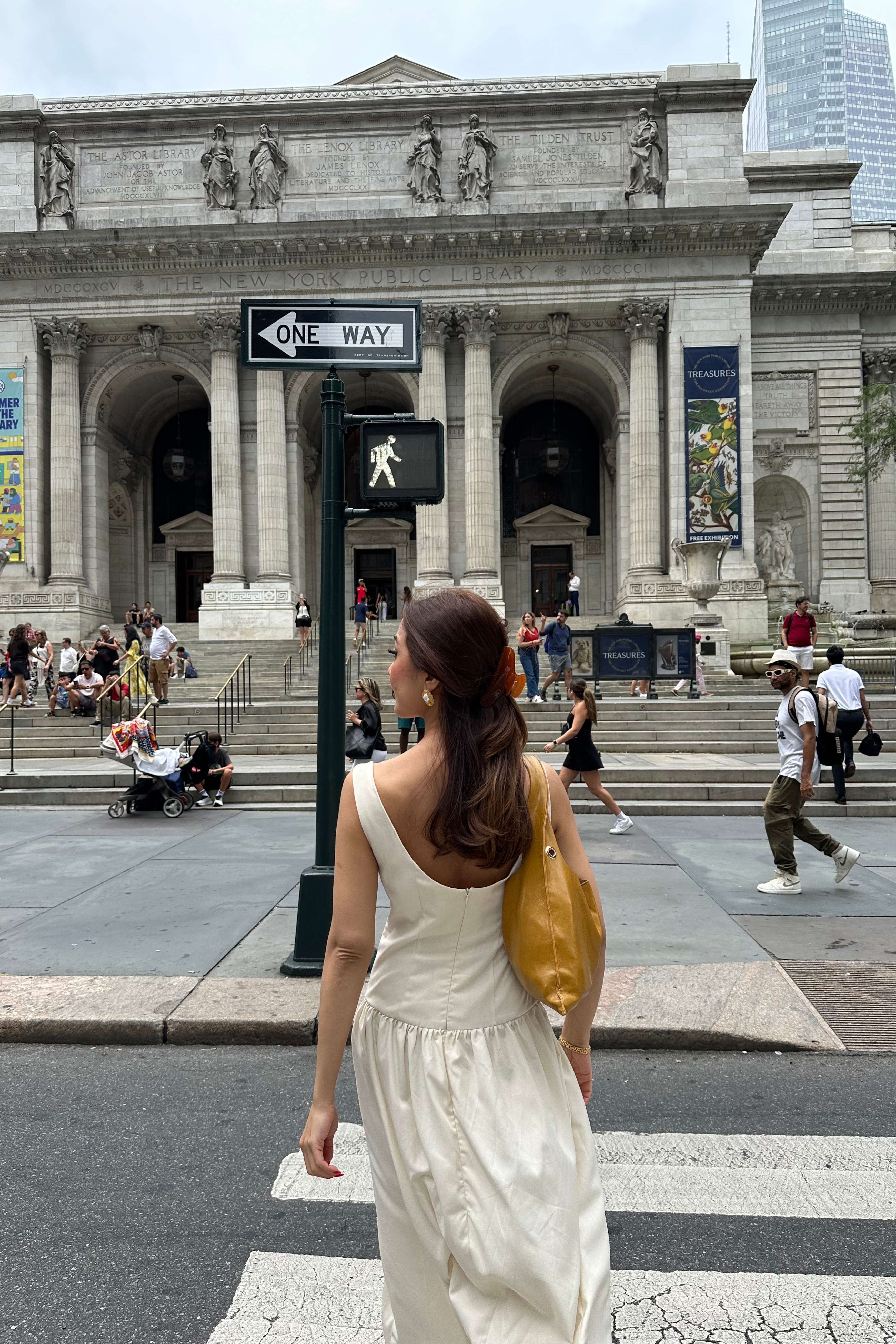 Emma Dress in Cream - Image 4