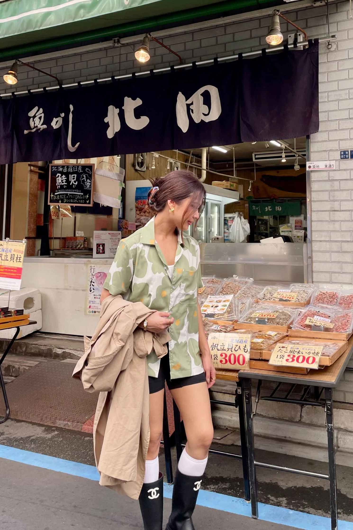 Fuji Shirt in Green - Image 5