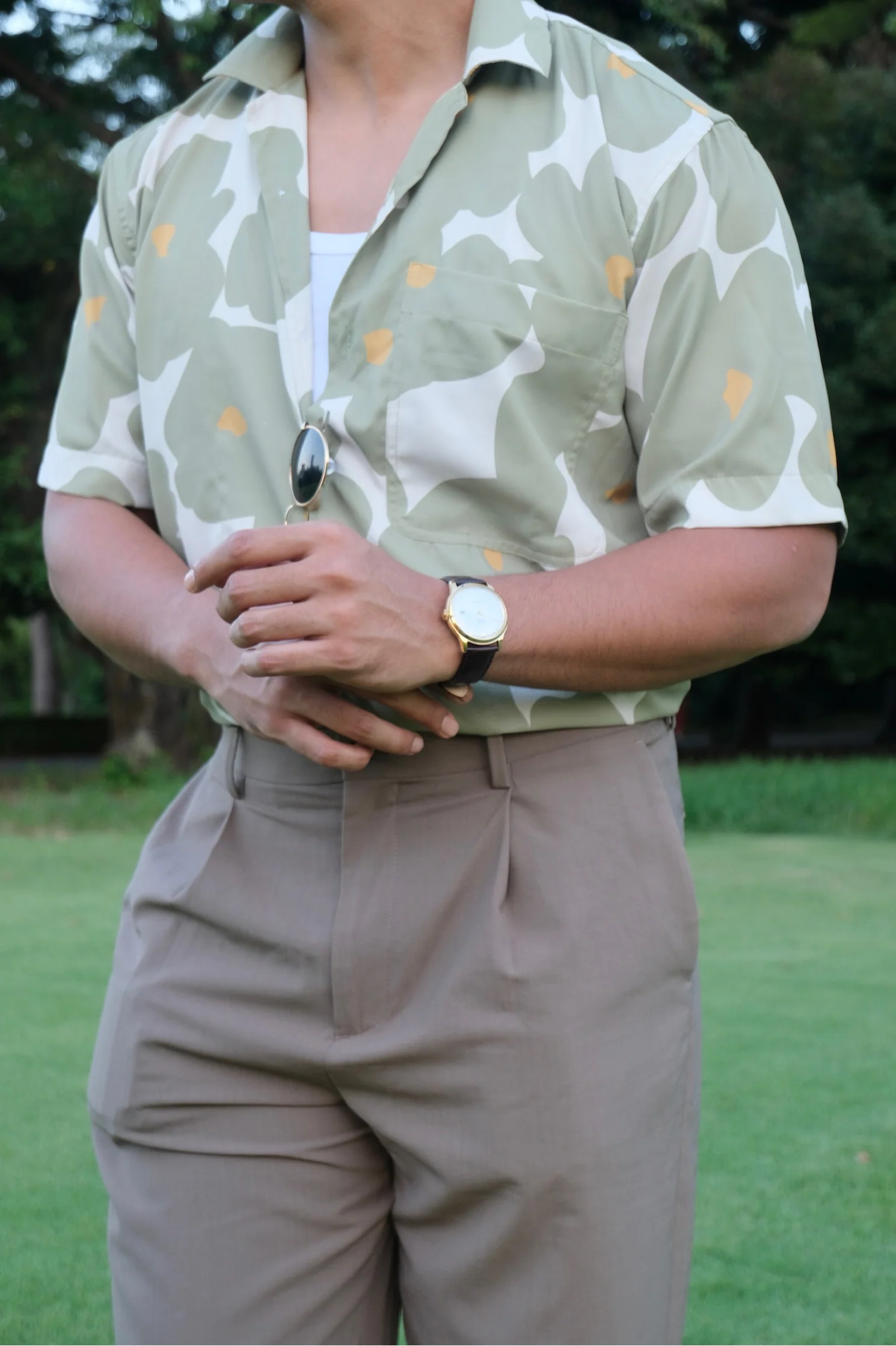 Fuji Shirt in Green - Image 8
