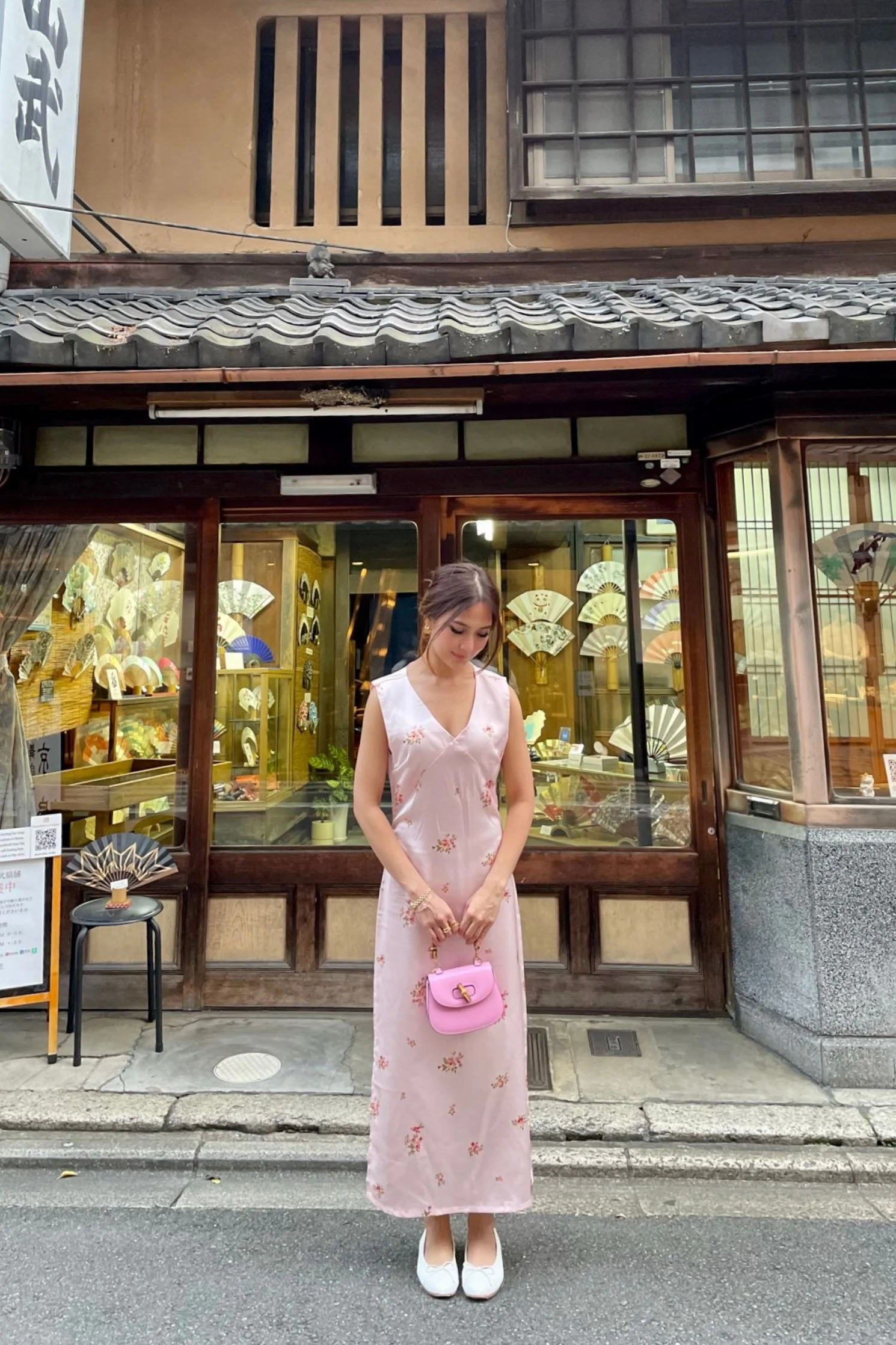 Hana Dress in Frangipani Pink - Image 3