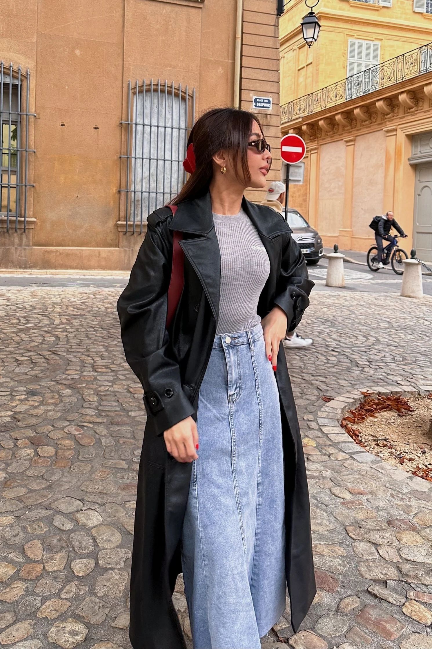 Jeanne Denim Skirt - Image 5