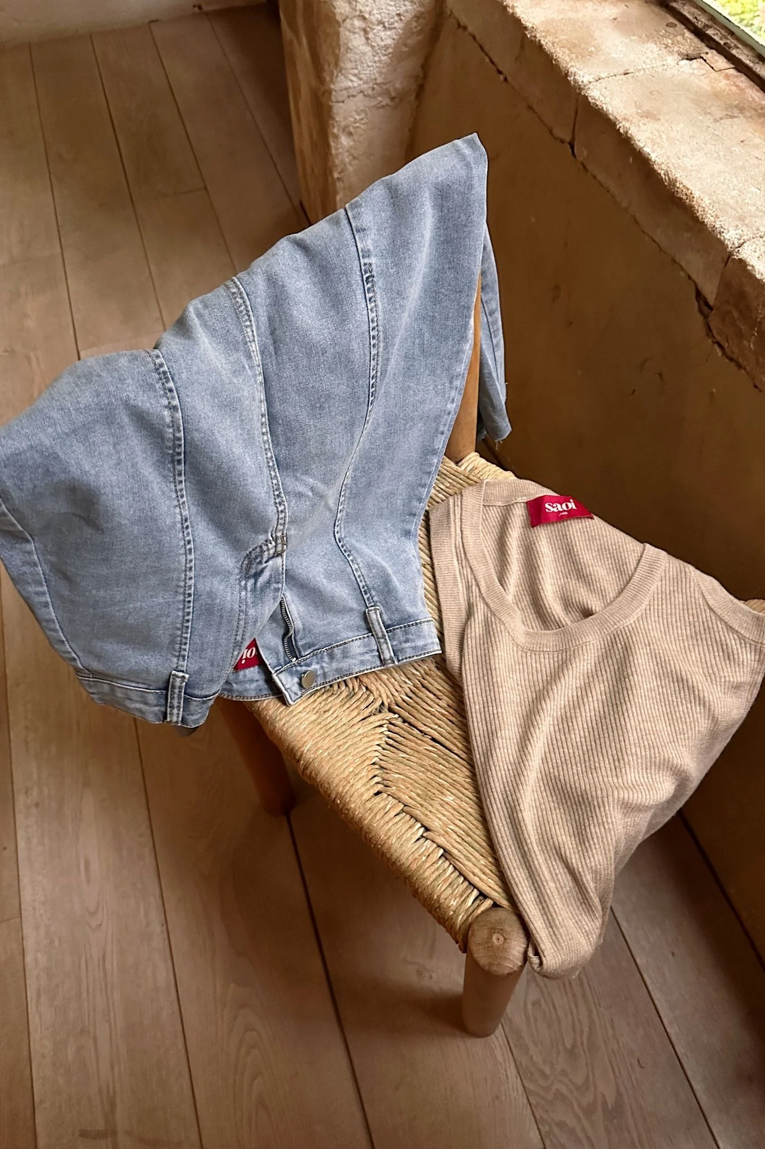 Jeanne Denim Skirt - Image 9