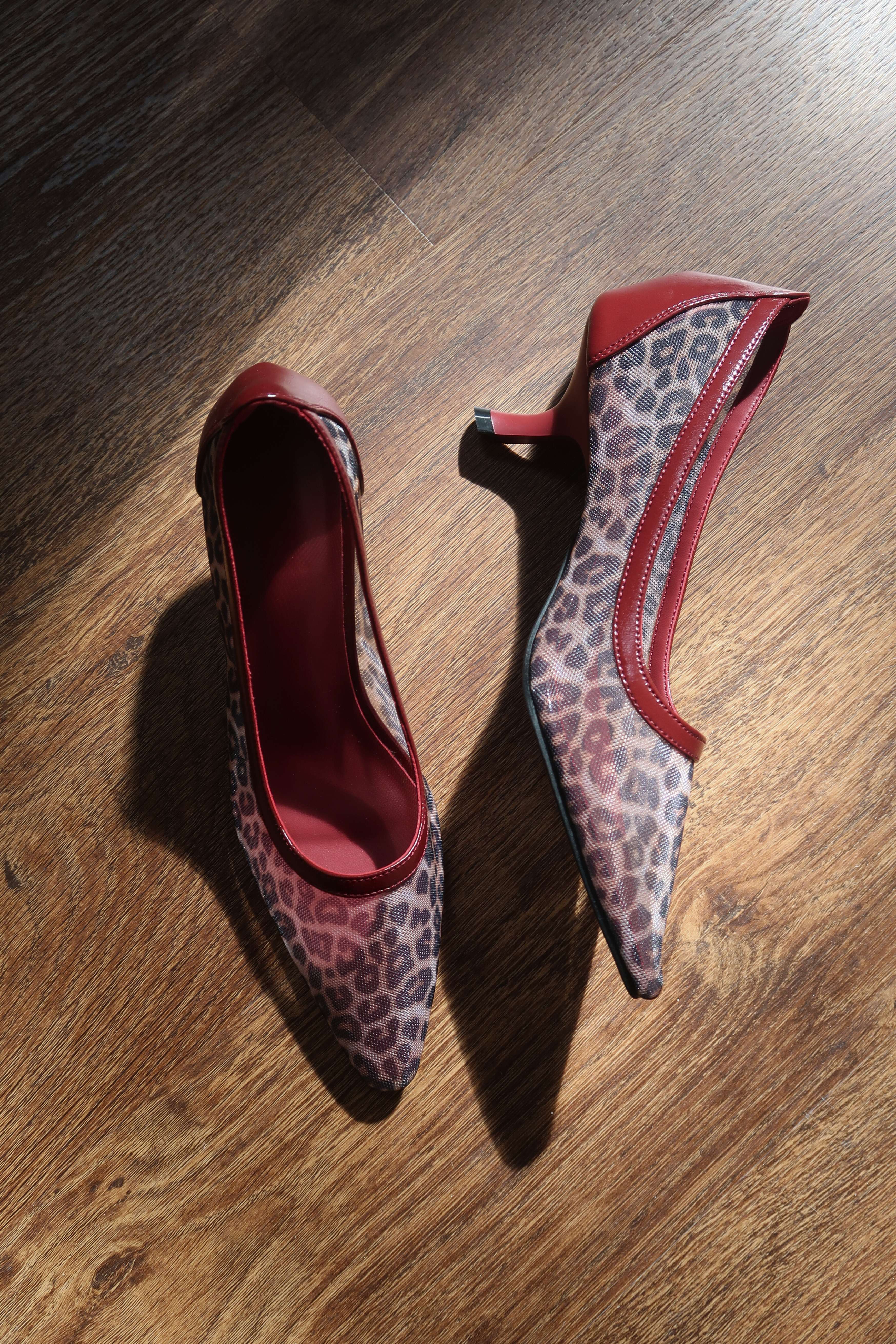 Lucy Mesh Heels in Solange - Image 3