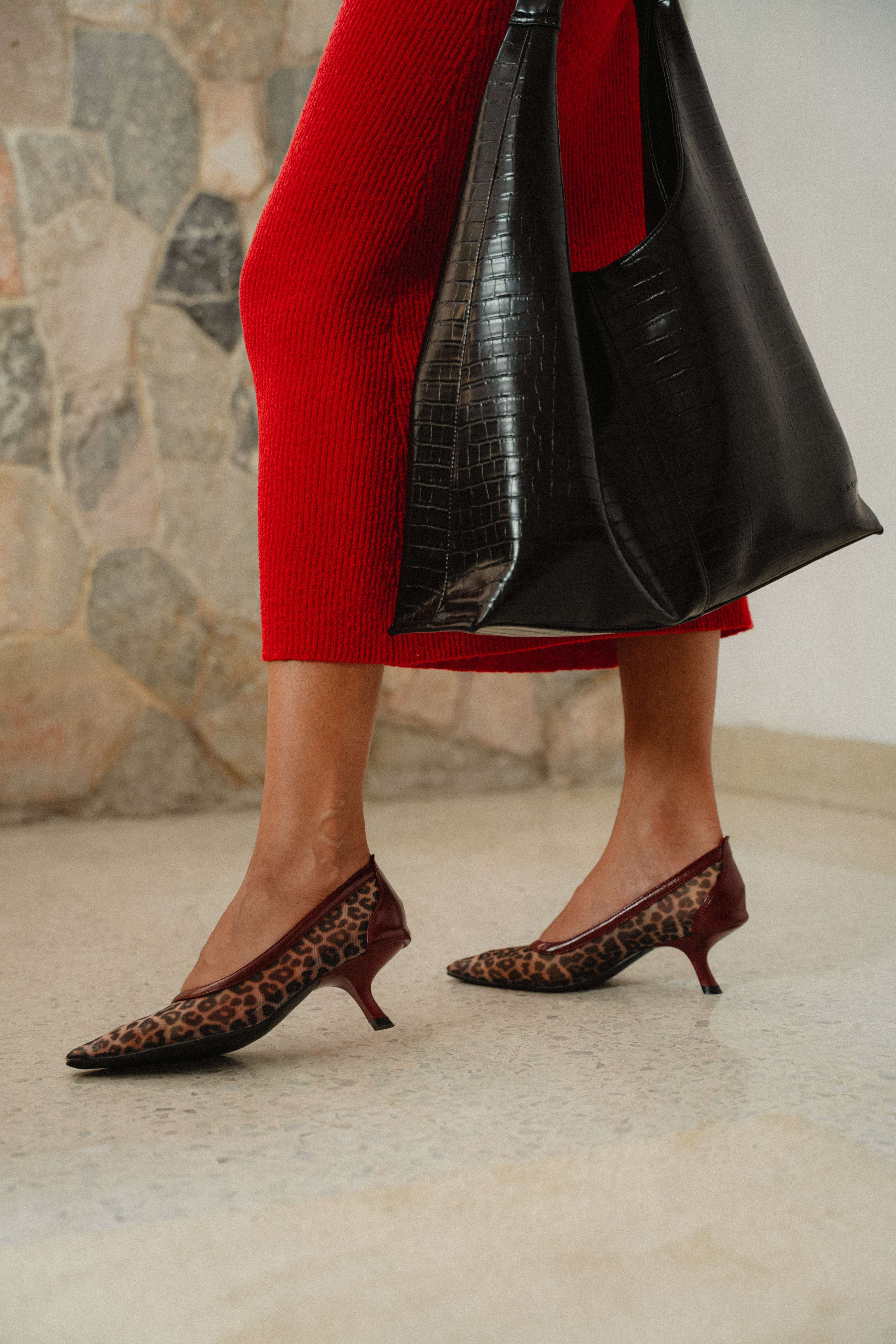 Lucy Mesh Heels in Solange - Image 4