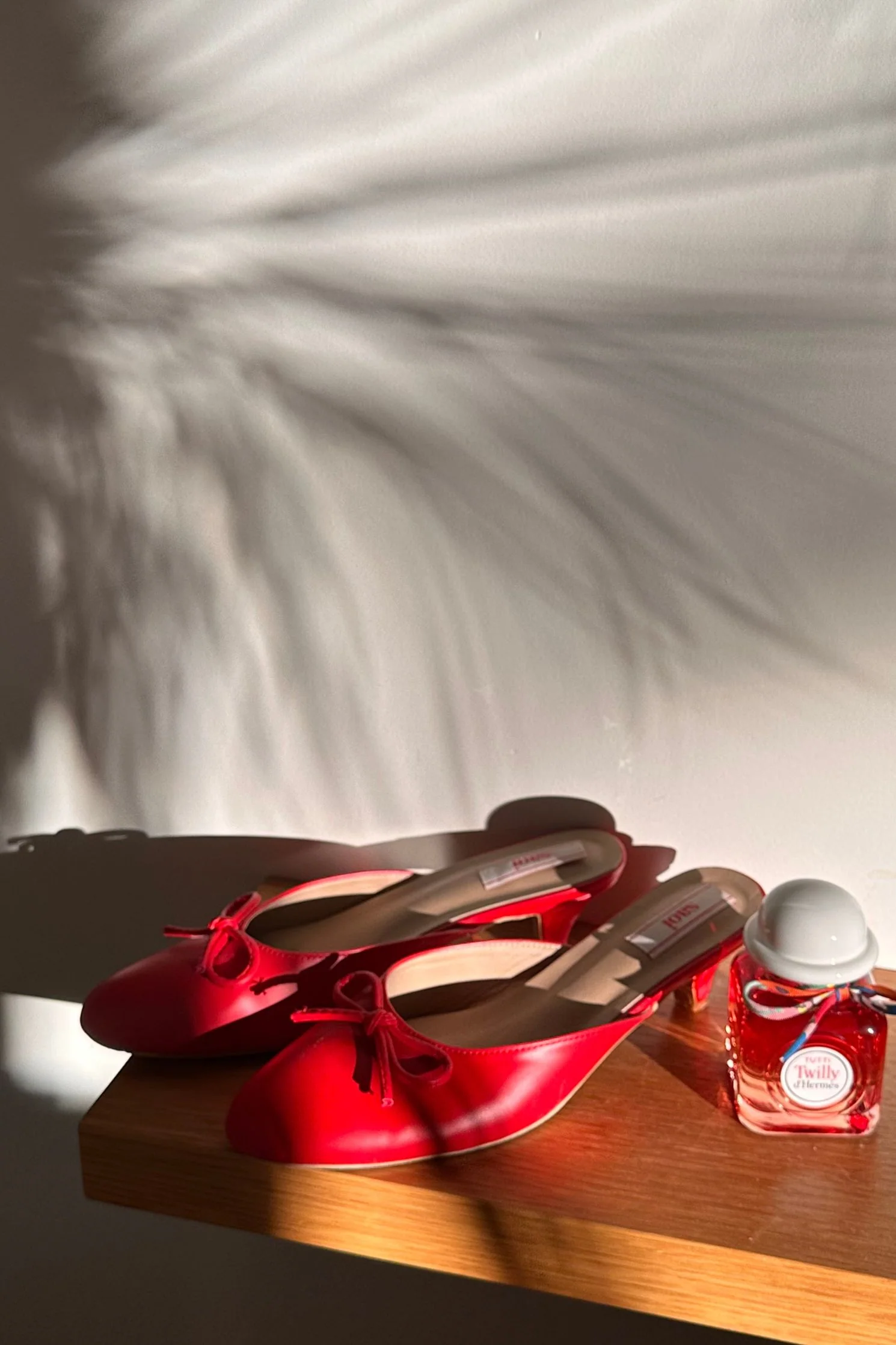 Marie Kitten Heels in French Kiss Red - Image 8