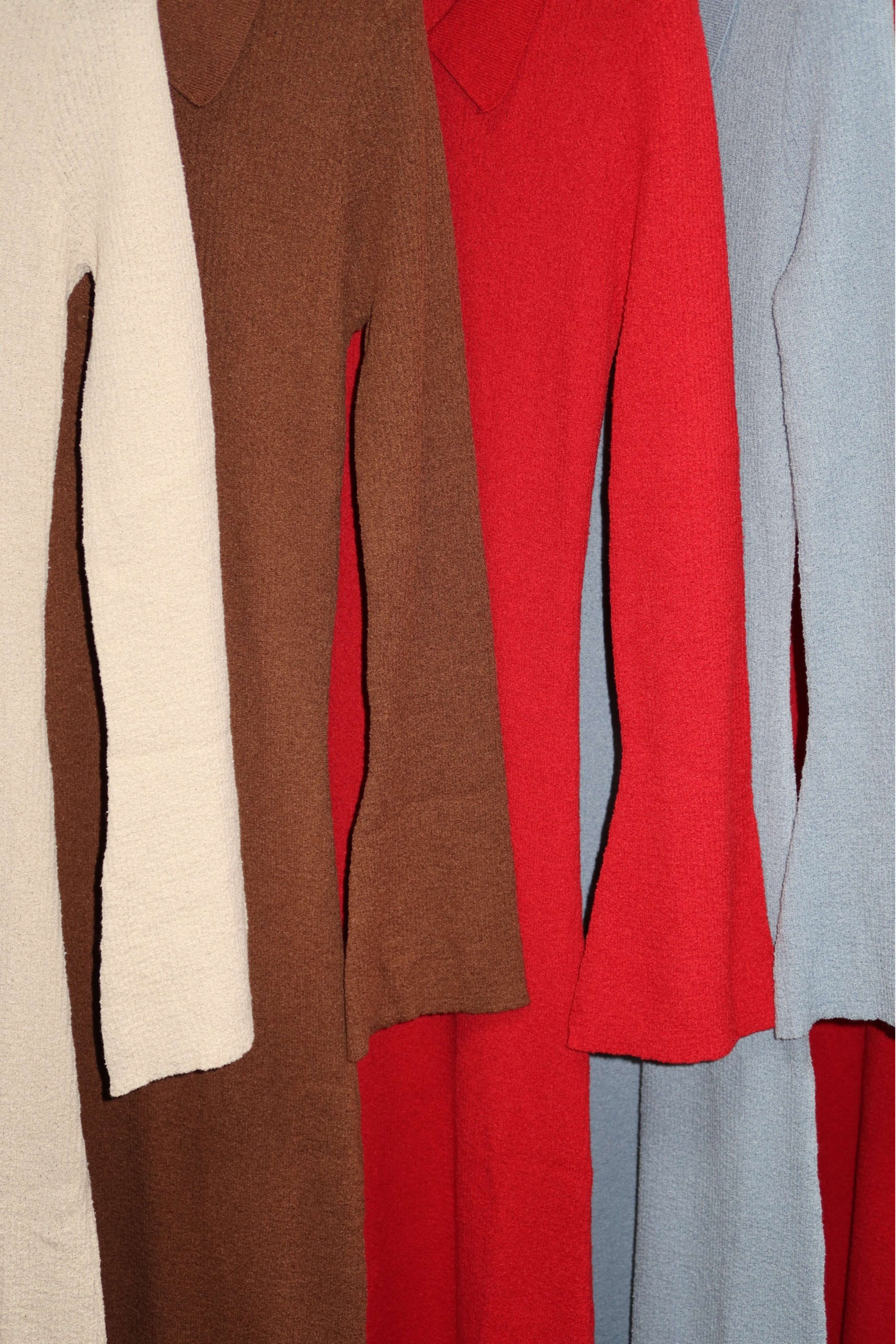 Melrose Knit Dress in Cocoa Bean - Image 8