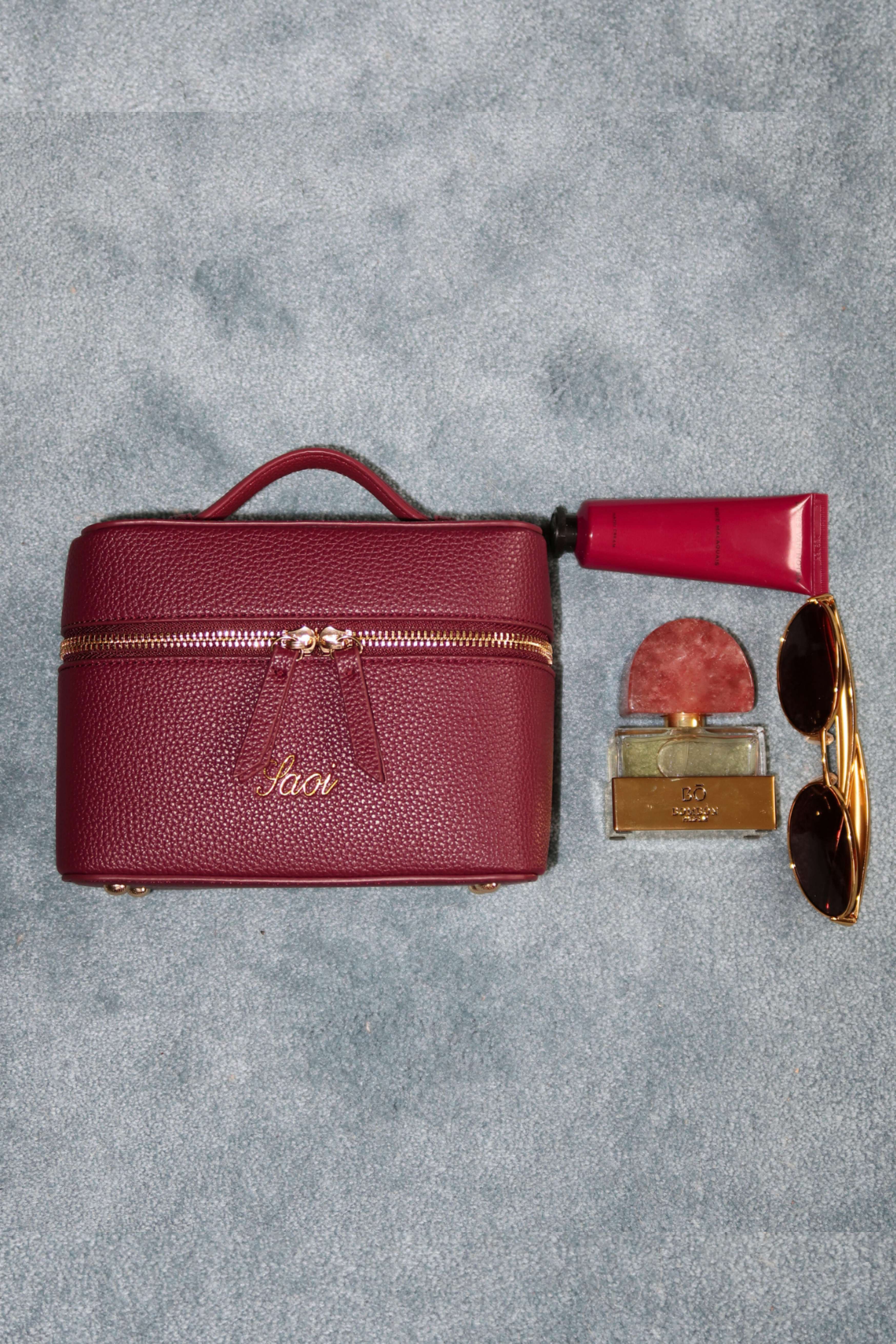 Mini Posh Case in Burgundy - Image 2