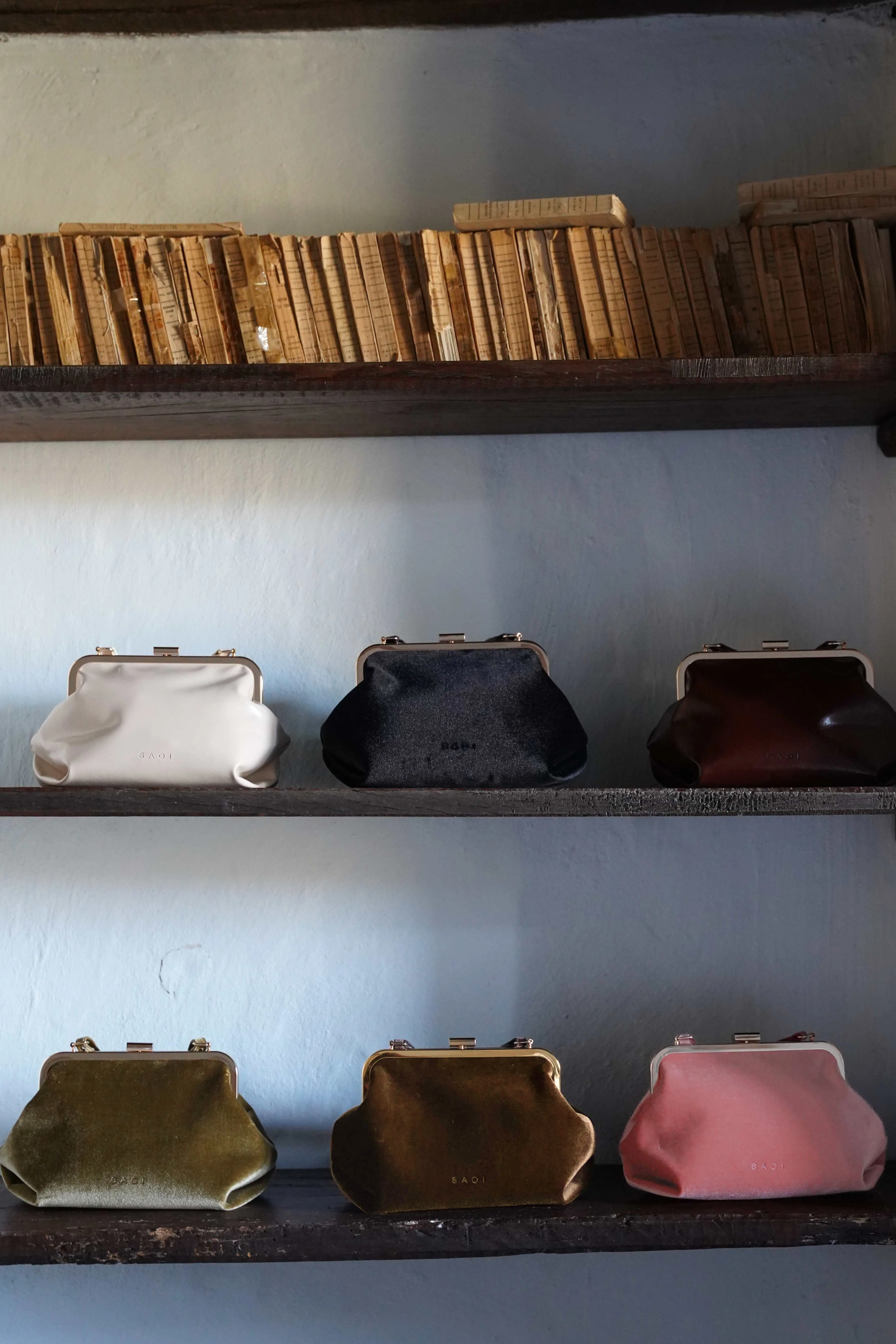 Nara Clutch in Black Olive - Image 3