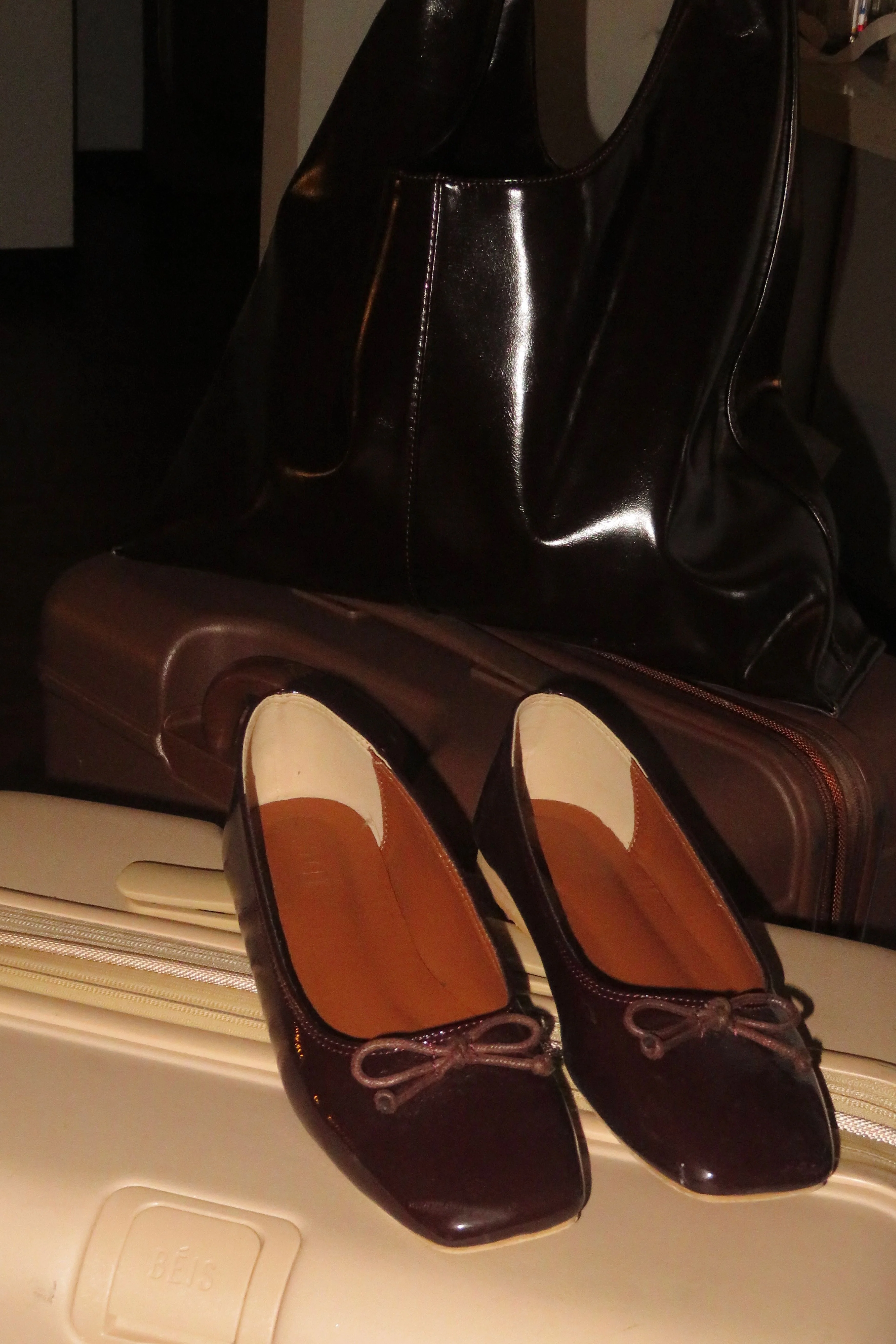 Poppy Ballet Flats in Espresso - Image 4