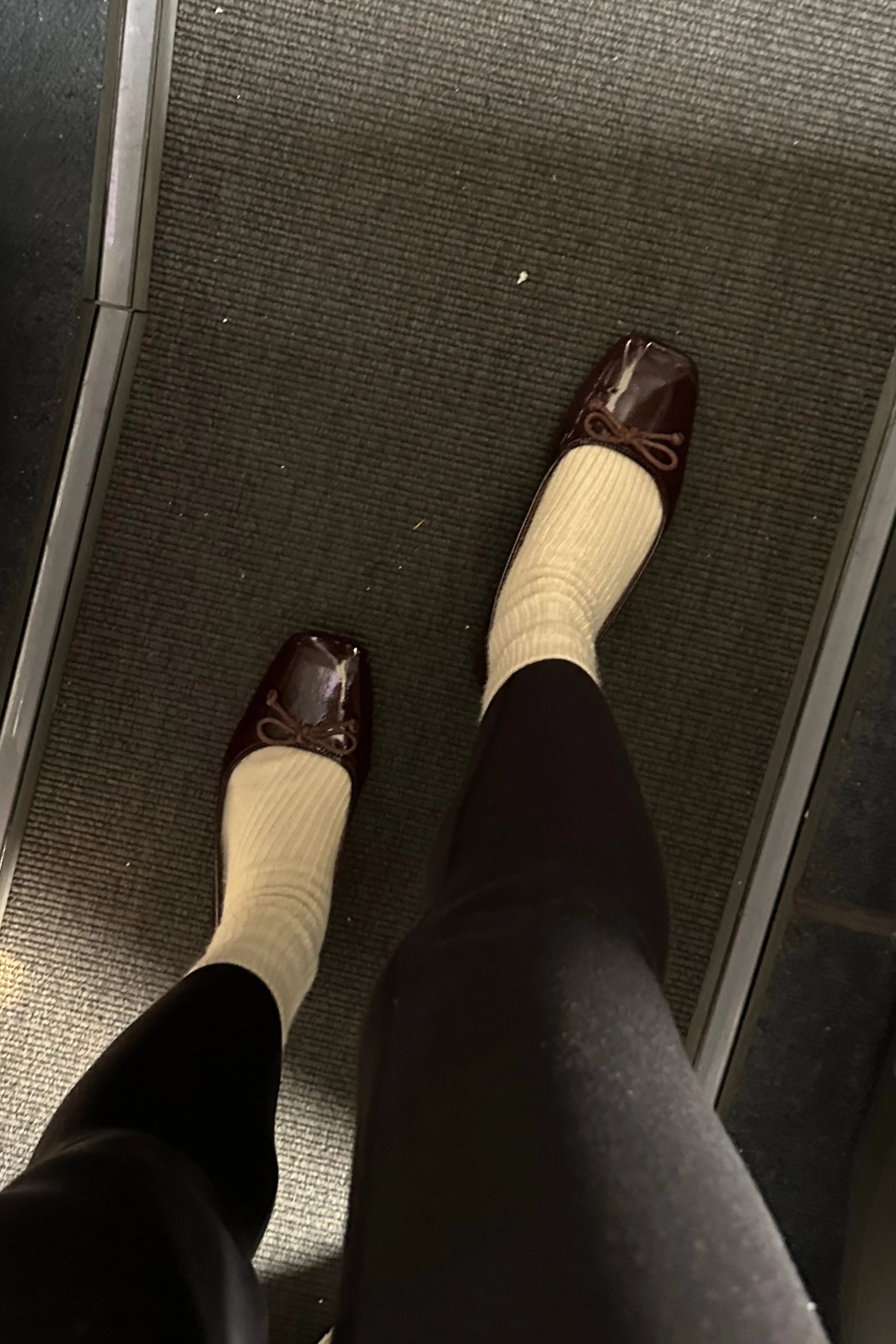 Poppy Ballet Flats in Espresso - Image 8