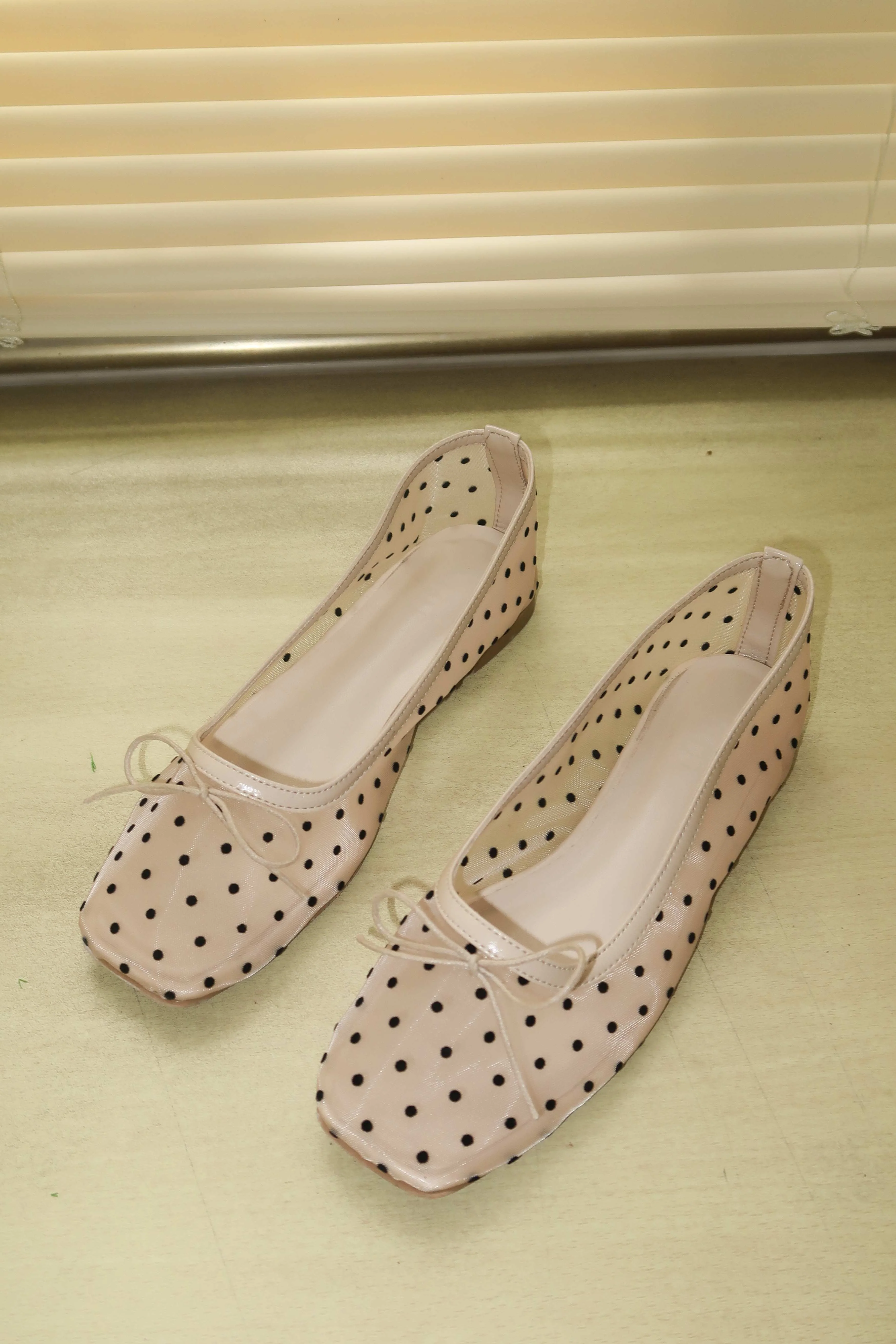Poppy Ballet Flats in Polka - Image 4