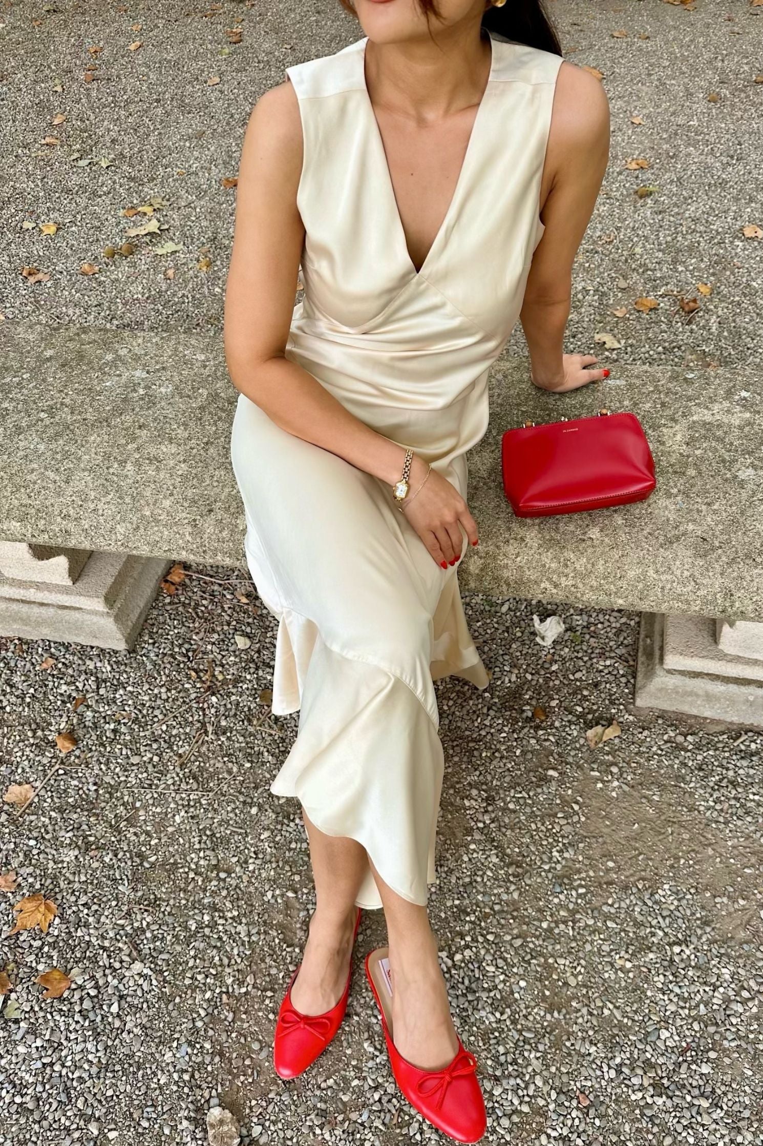 Rosalie Dress in Pastel Yellow - Image 3