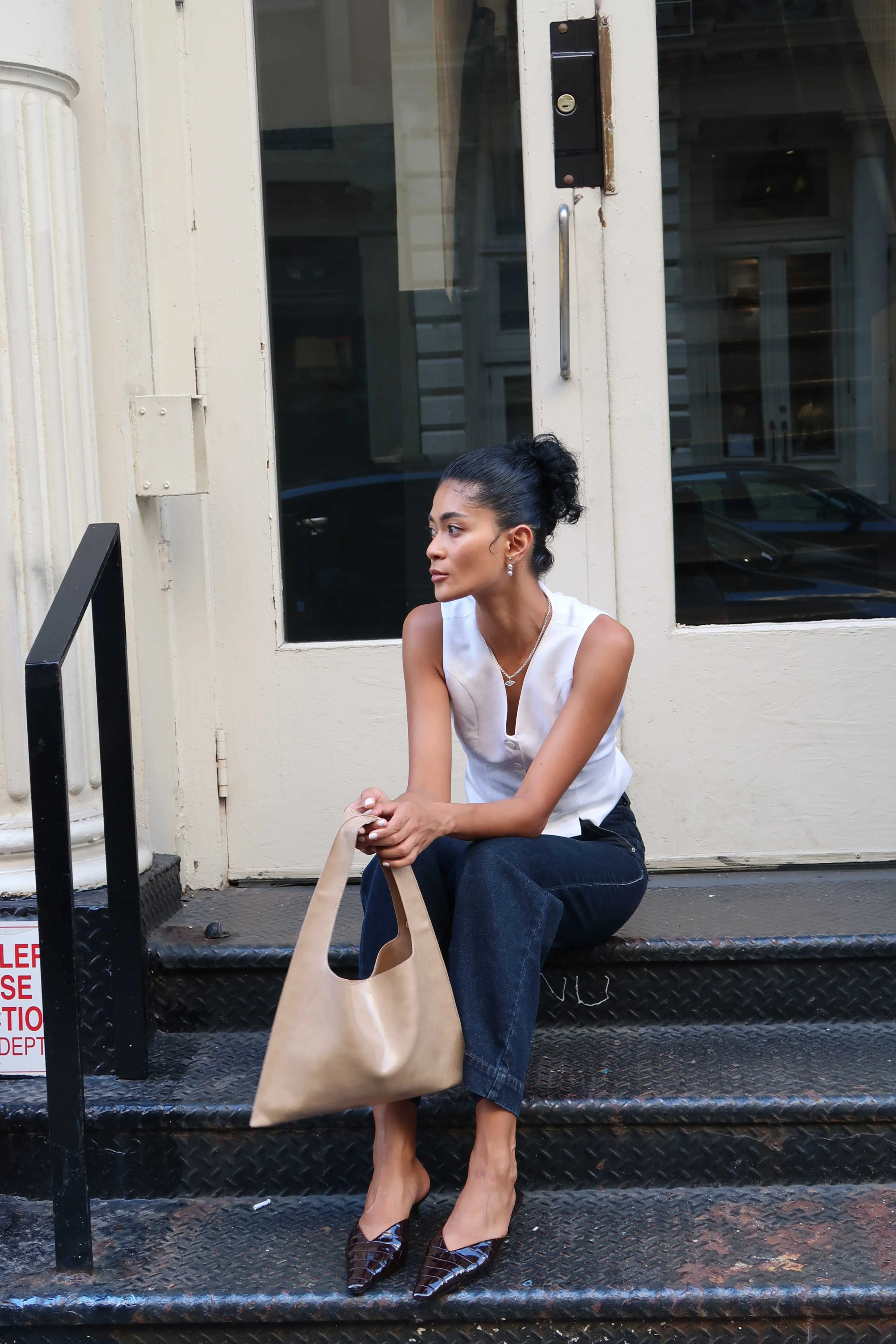 Soho Bag in Latte - Image 3