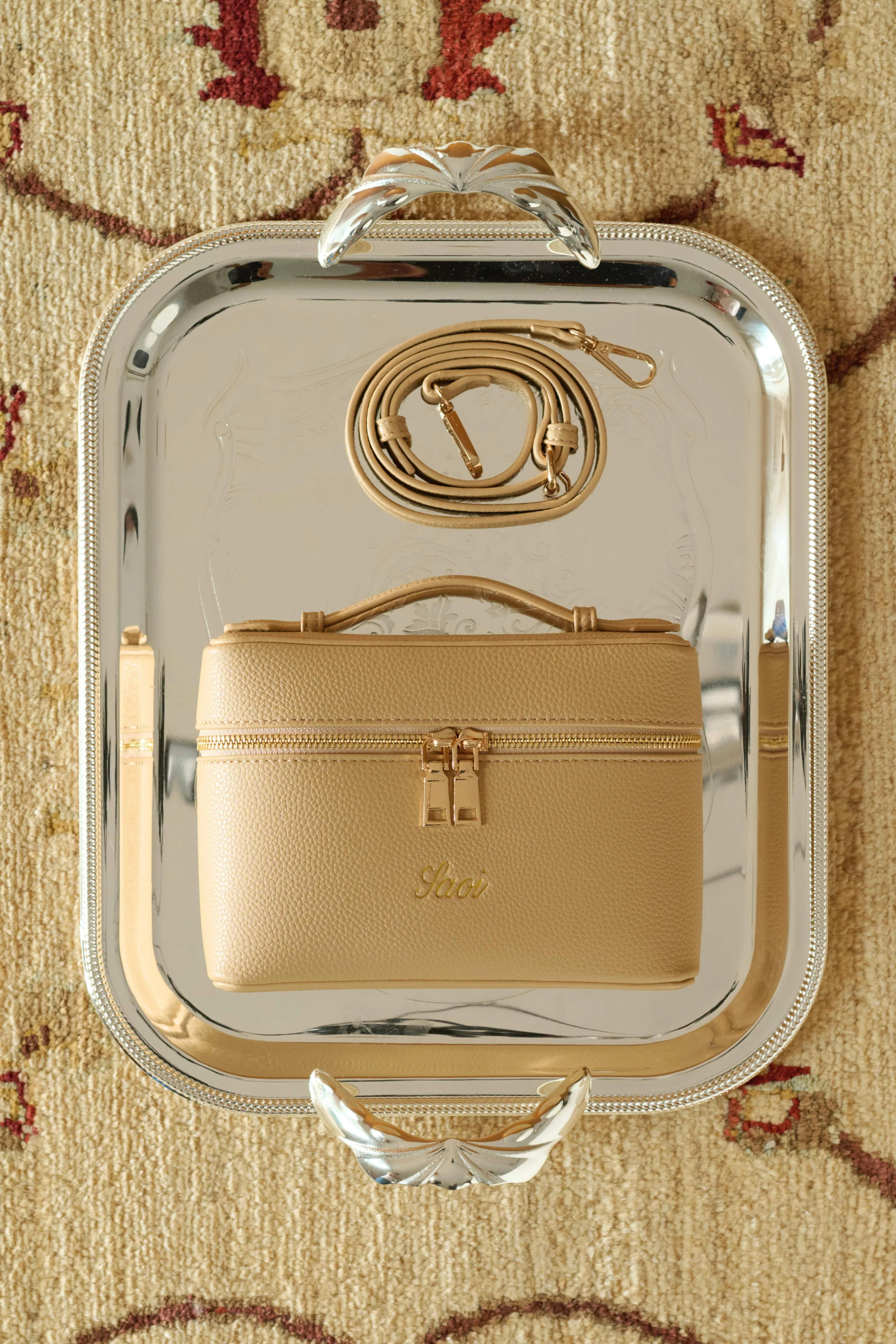 Soiree Bag in Beige - Image 3