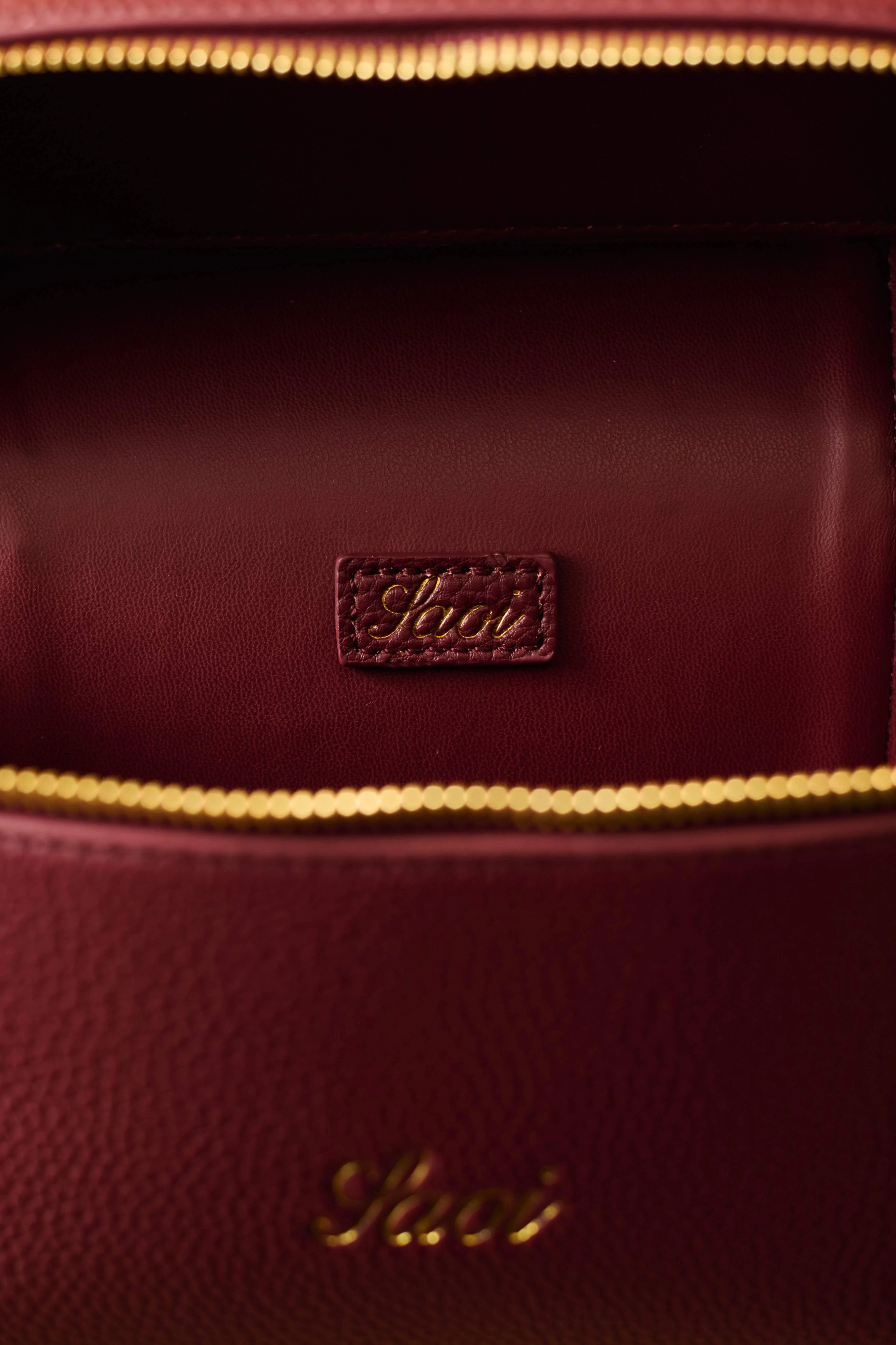 Soiree Bag in Rich Burgundy - Image 4